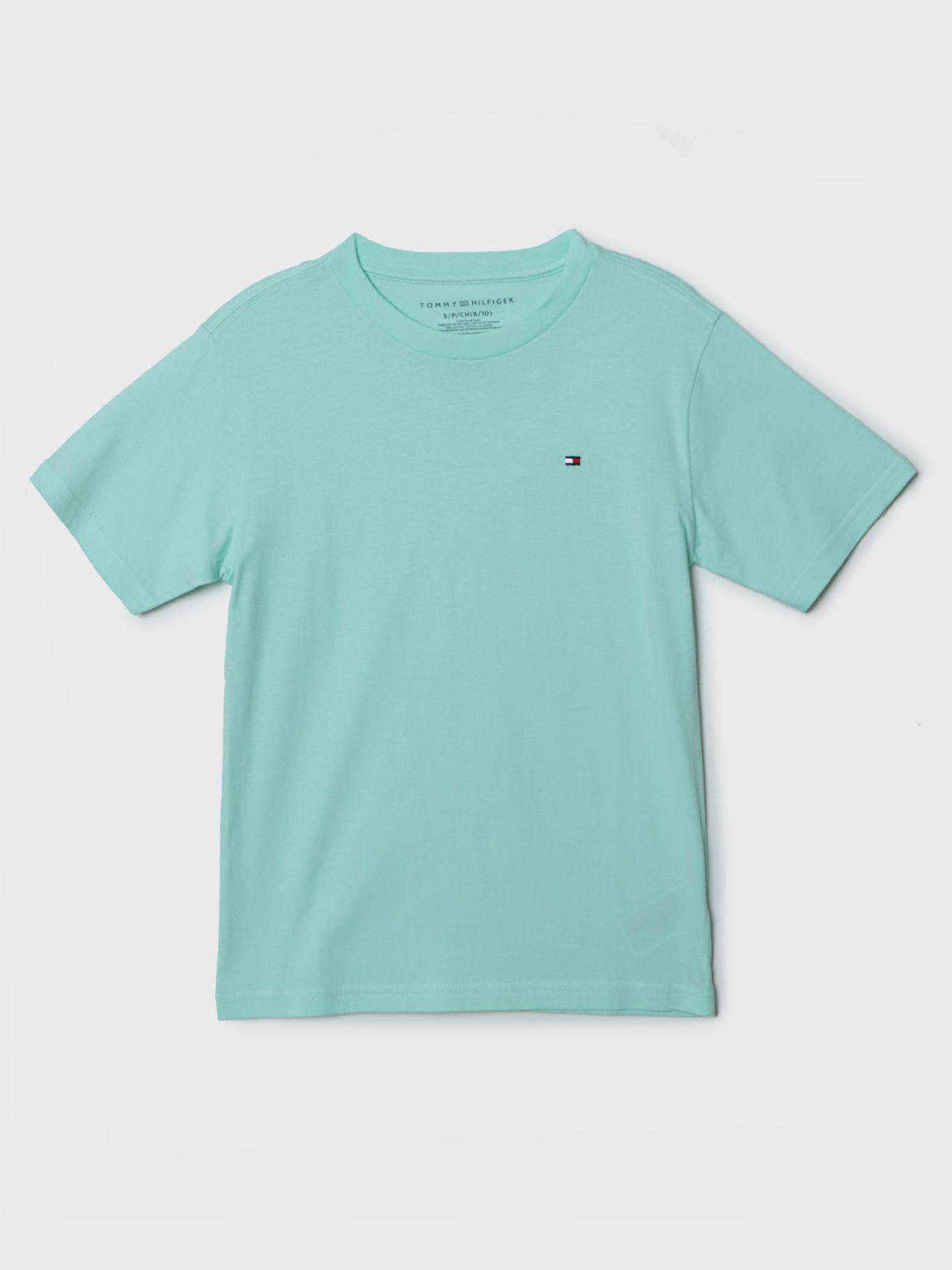 Polera Essential C-Neck Verde Tommy Hilfiger-0