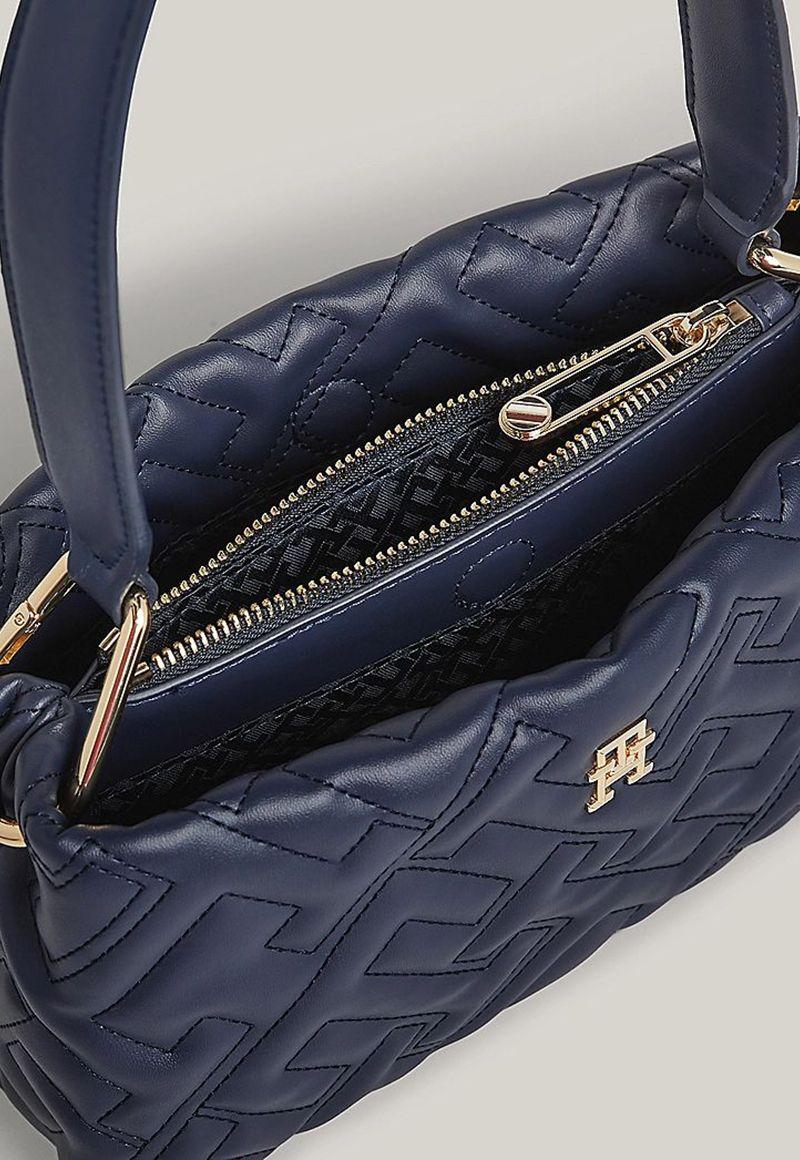 Cartera Soft Con Monograma Azul Tommy Hilfiger-2