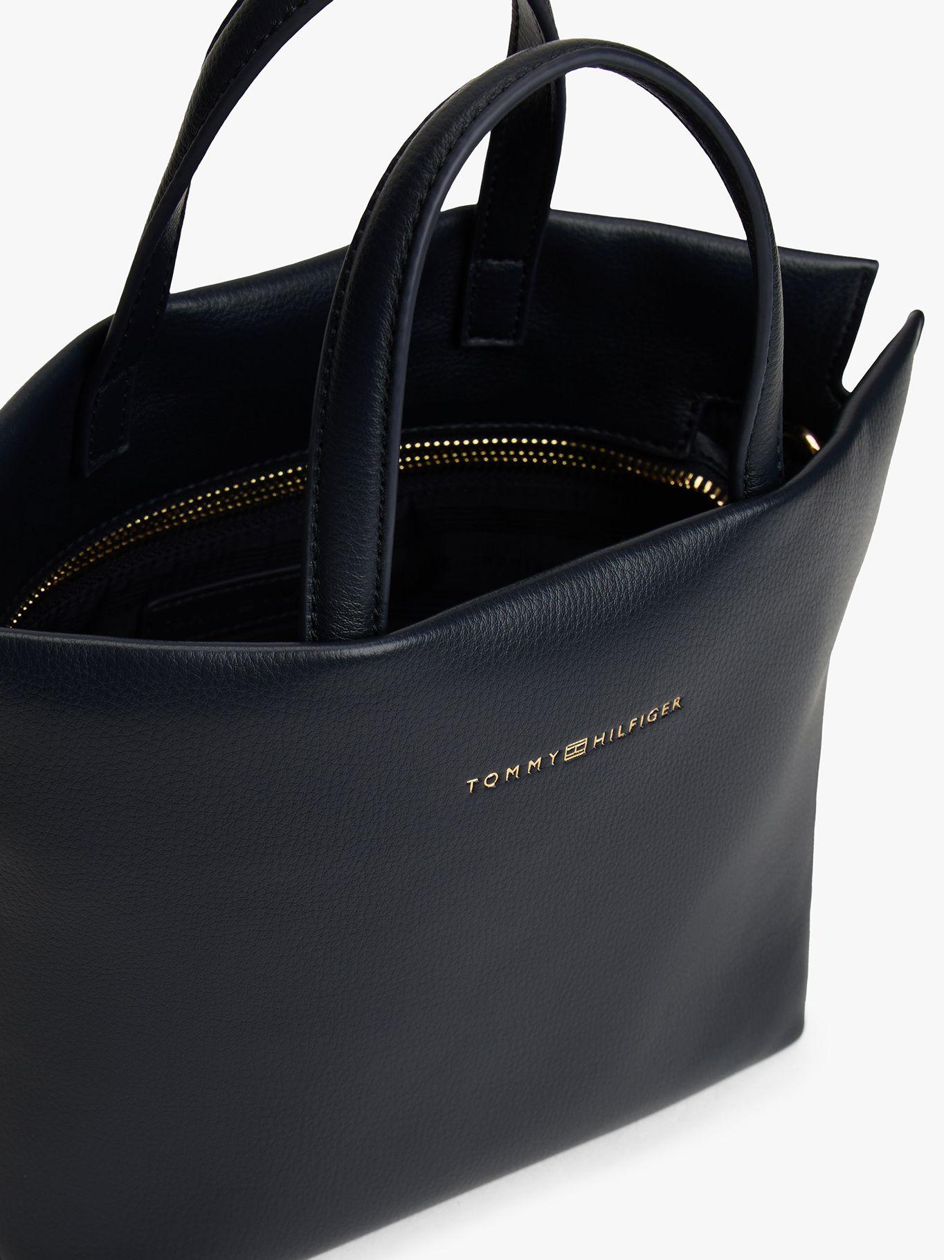 Tote Solid Con Logo Azul Tommy Hilfiger-3