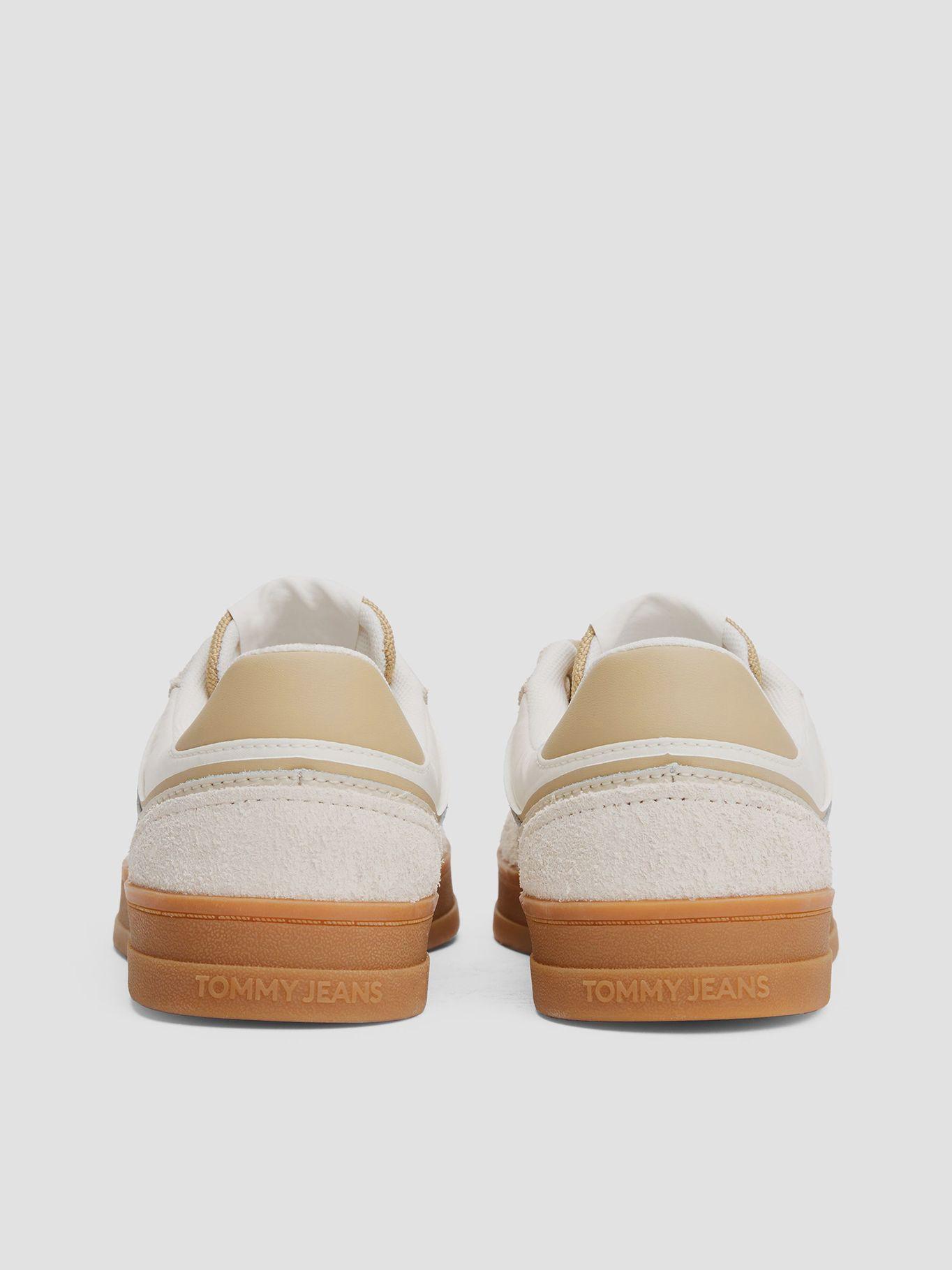 Zapatillas The Greenwich De Cuero Beige Tommy Jeans-1