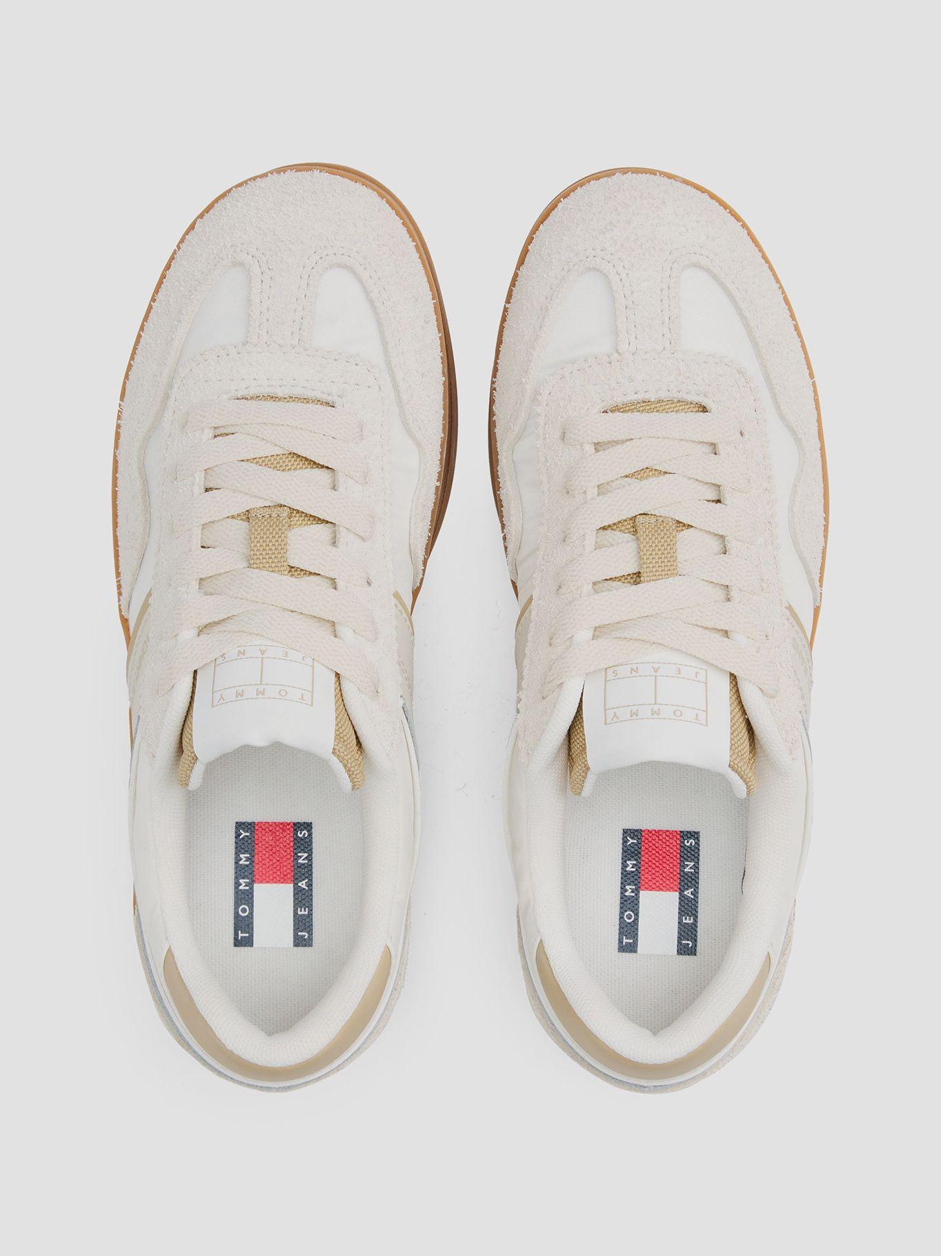 Zapatillas The Greenwich De Cuero Beige Tommy Jeans-2