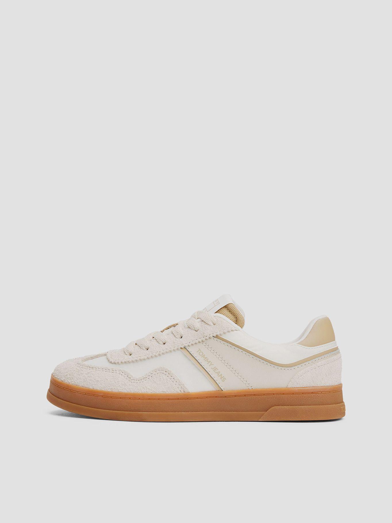Zapatillas The Greenwich De Cuero Beige Tommy Jeans-5