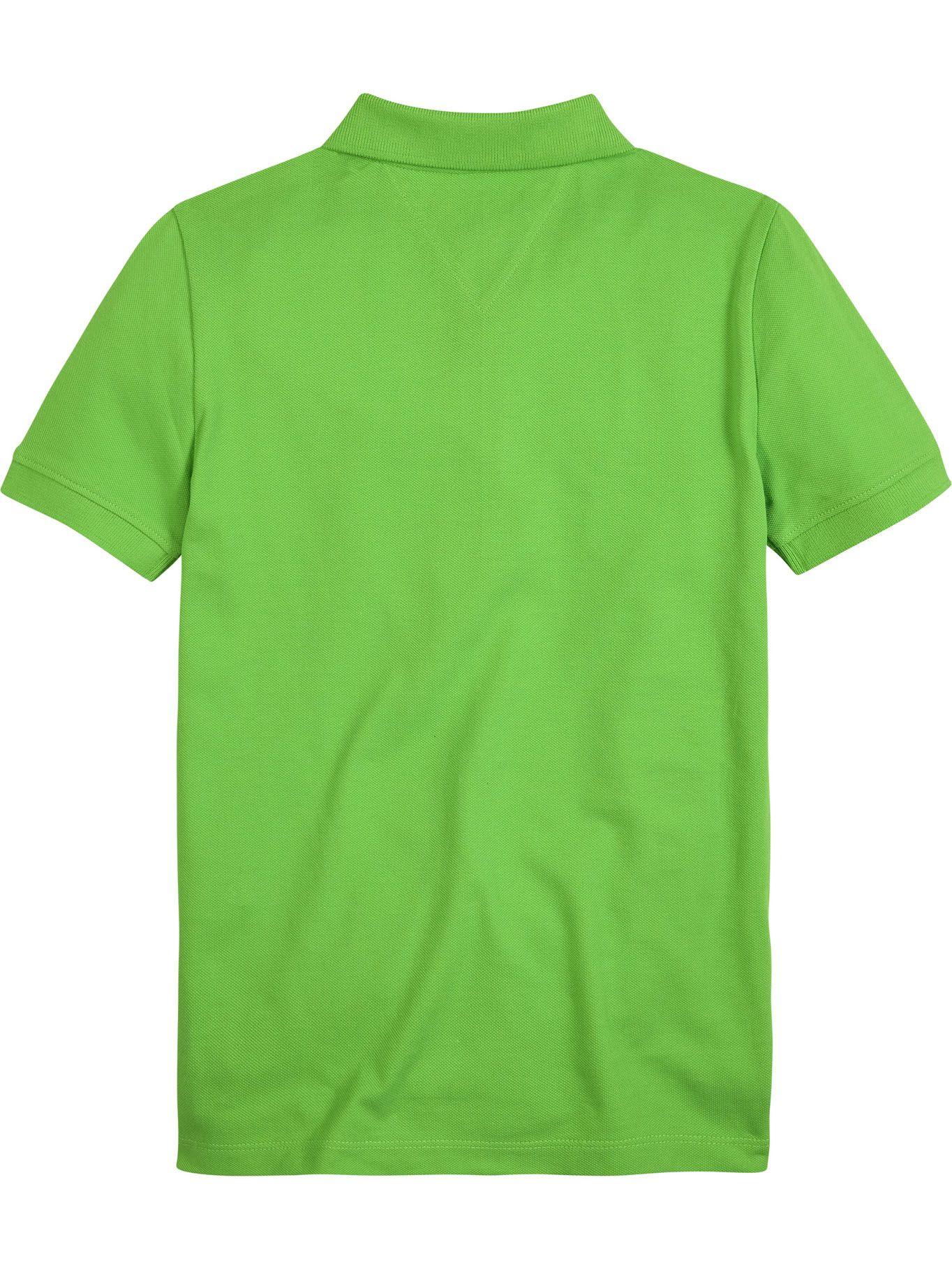 Polo Classic De Algodón Verde Tommy Hilfiger-1