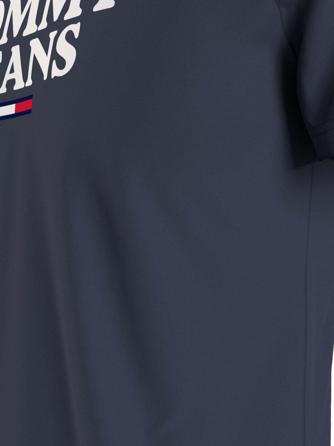 Polera Graphic Logo  Azul Tommy Jeans-4