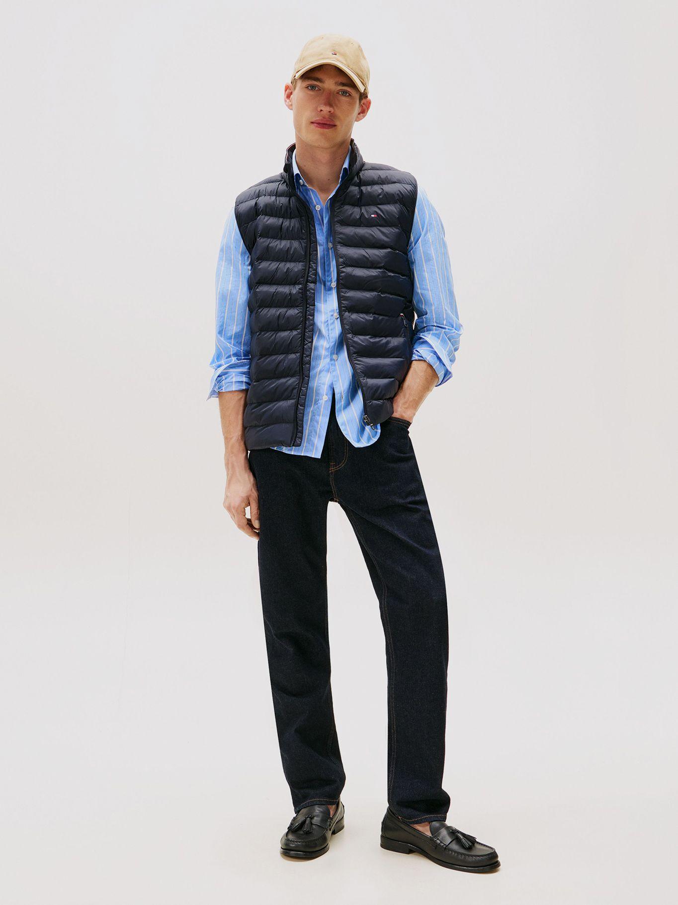 Parka Vest Packable Solid Azul Tommy Hilfiger-1