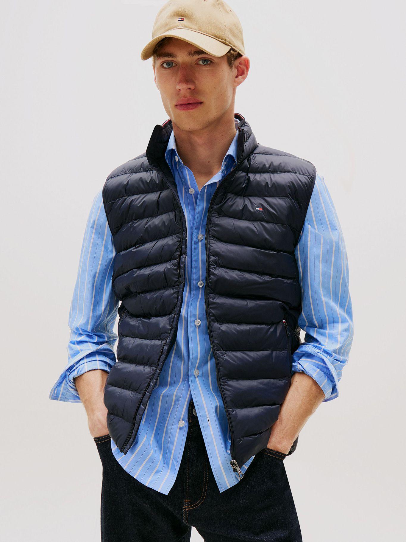 Parka Vest Packable Solid Azul Tommy Hilfiger-0