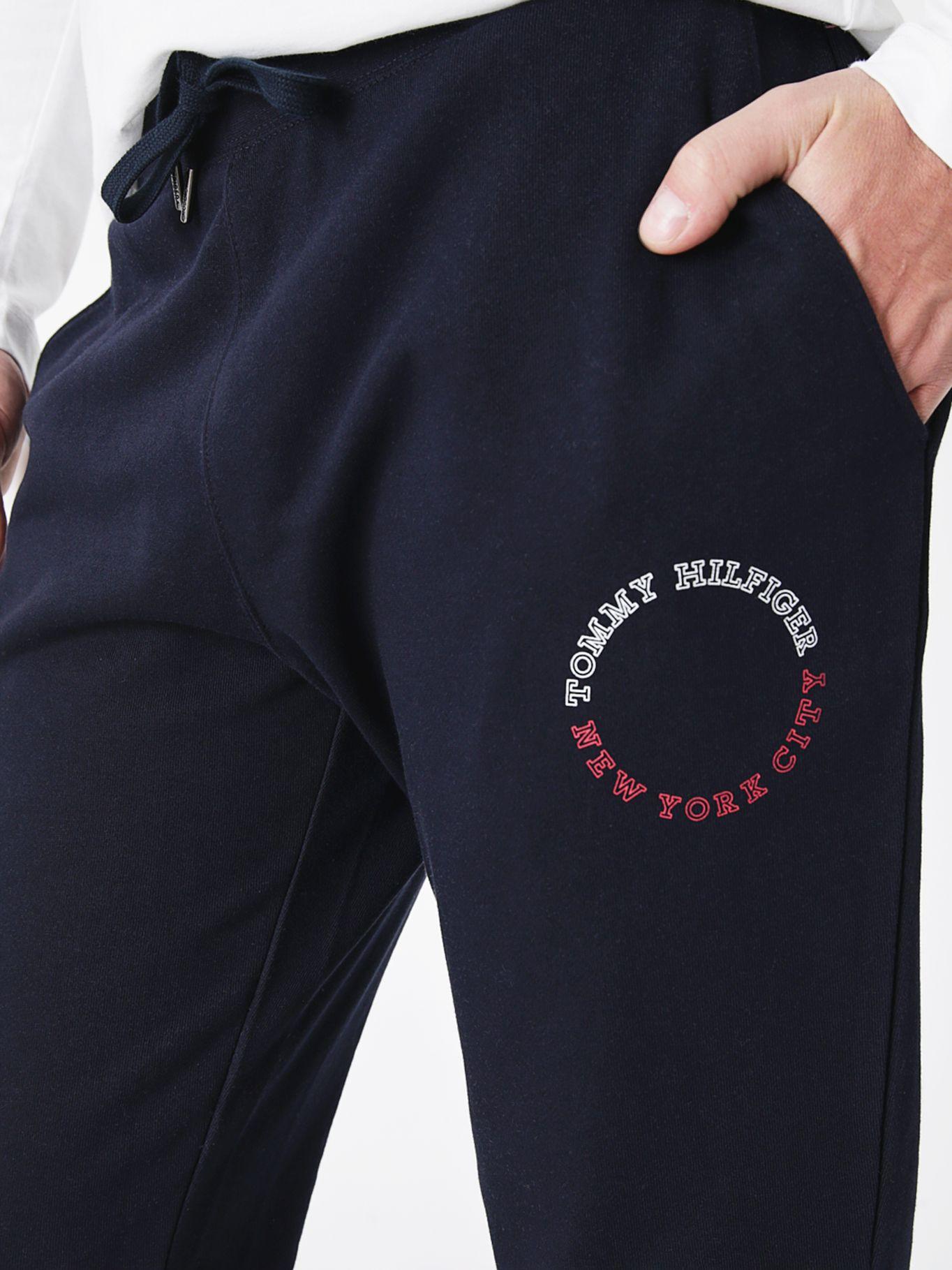 Joggers Monotype Logo Azul Tommy Hilfiger-3