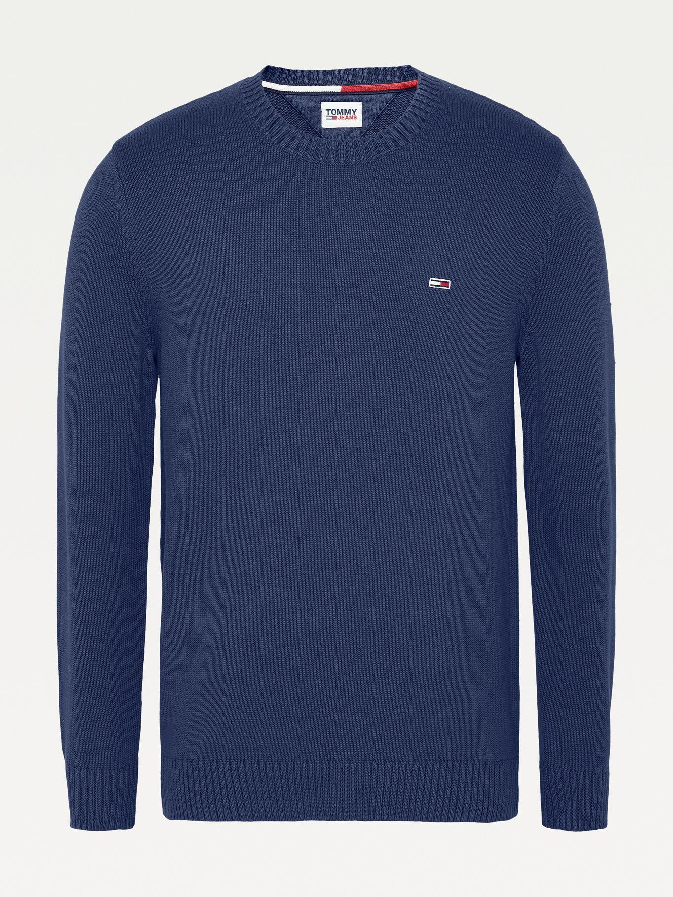Sweater Essential C-Neck Azul Tommy Jeans M2-3