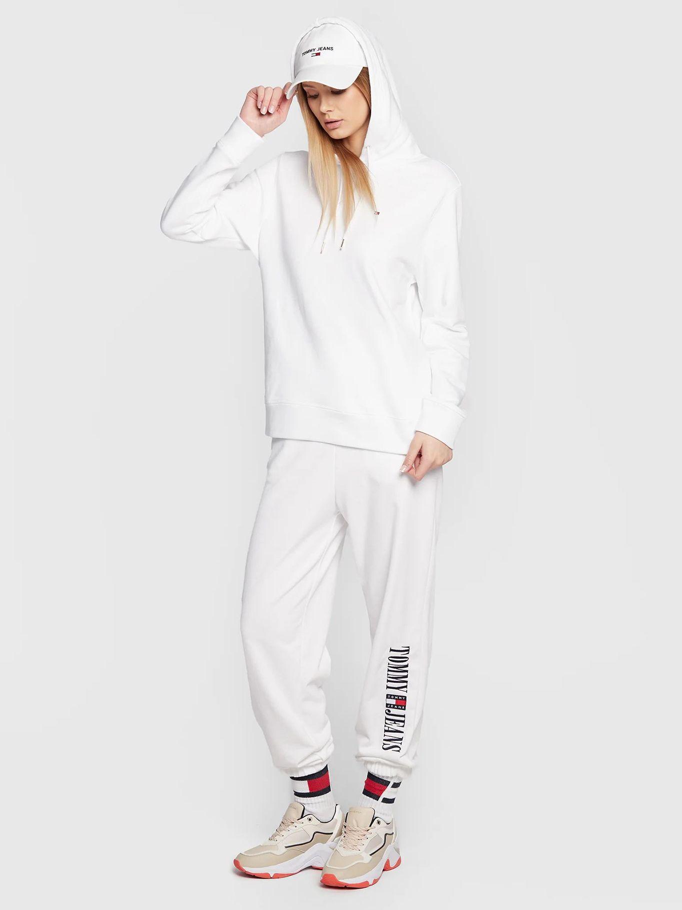 Polerón Hoodie Essential J23 Blanco Tommy Hilfiger-1