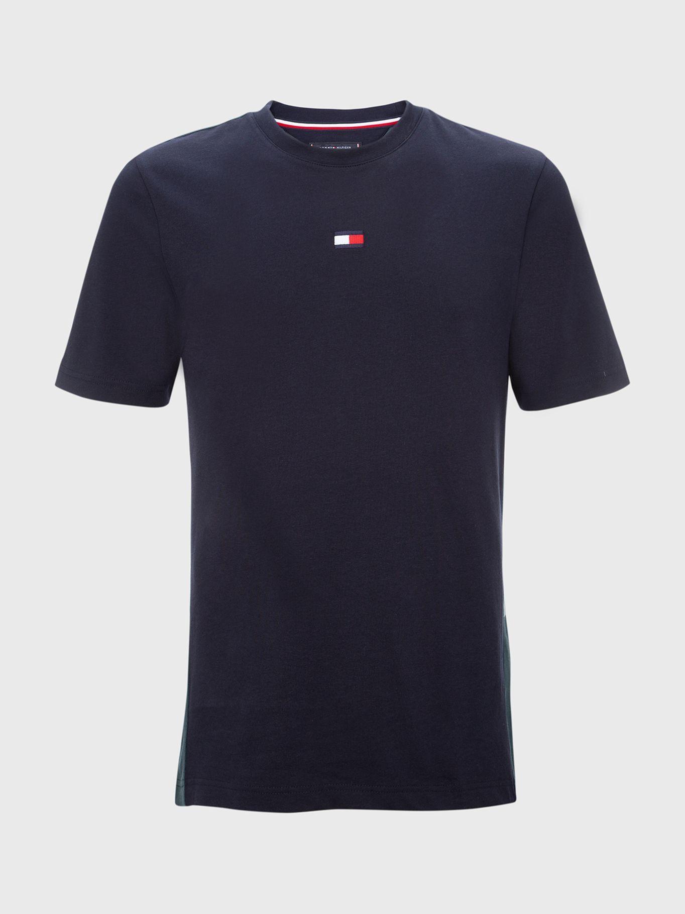 Polera Wcc Color Block Azul Tommy Hilfiger-0
