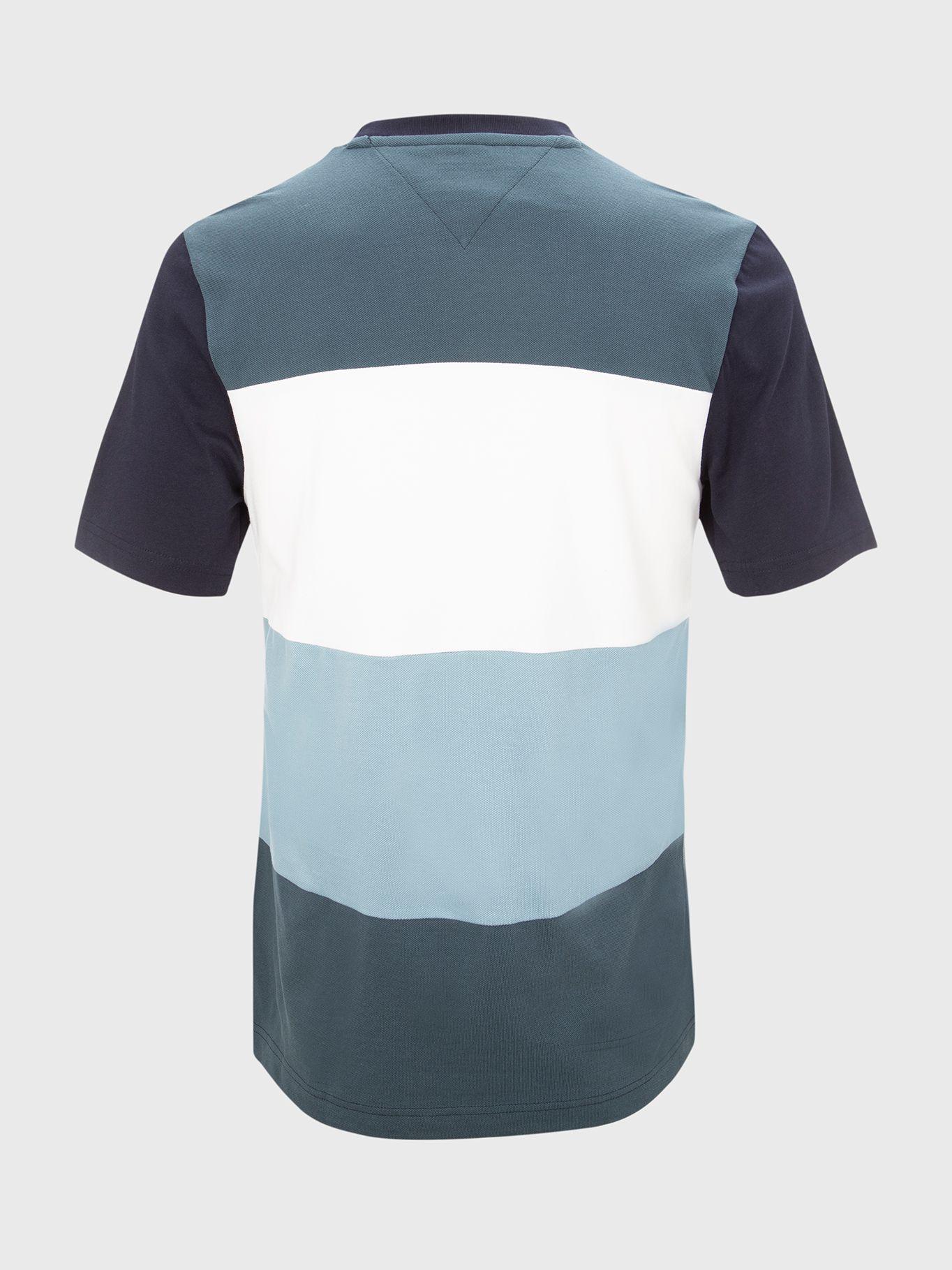 Polera Wcc Color Block Azul Tommy Hilfiger-1