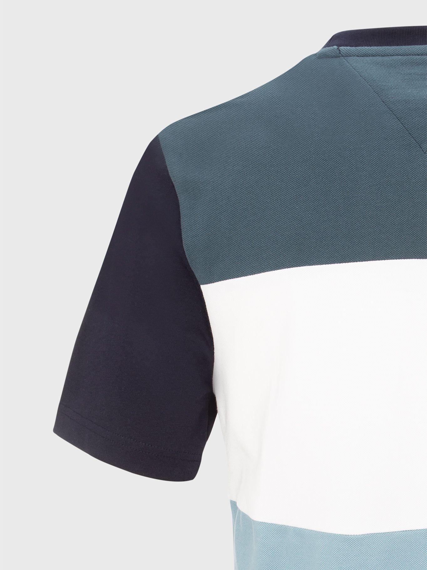 Polera Wcc Color Block Azul Tommy Hilfiger-3