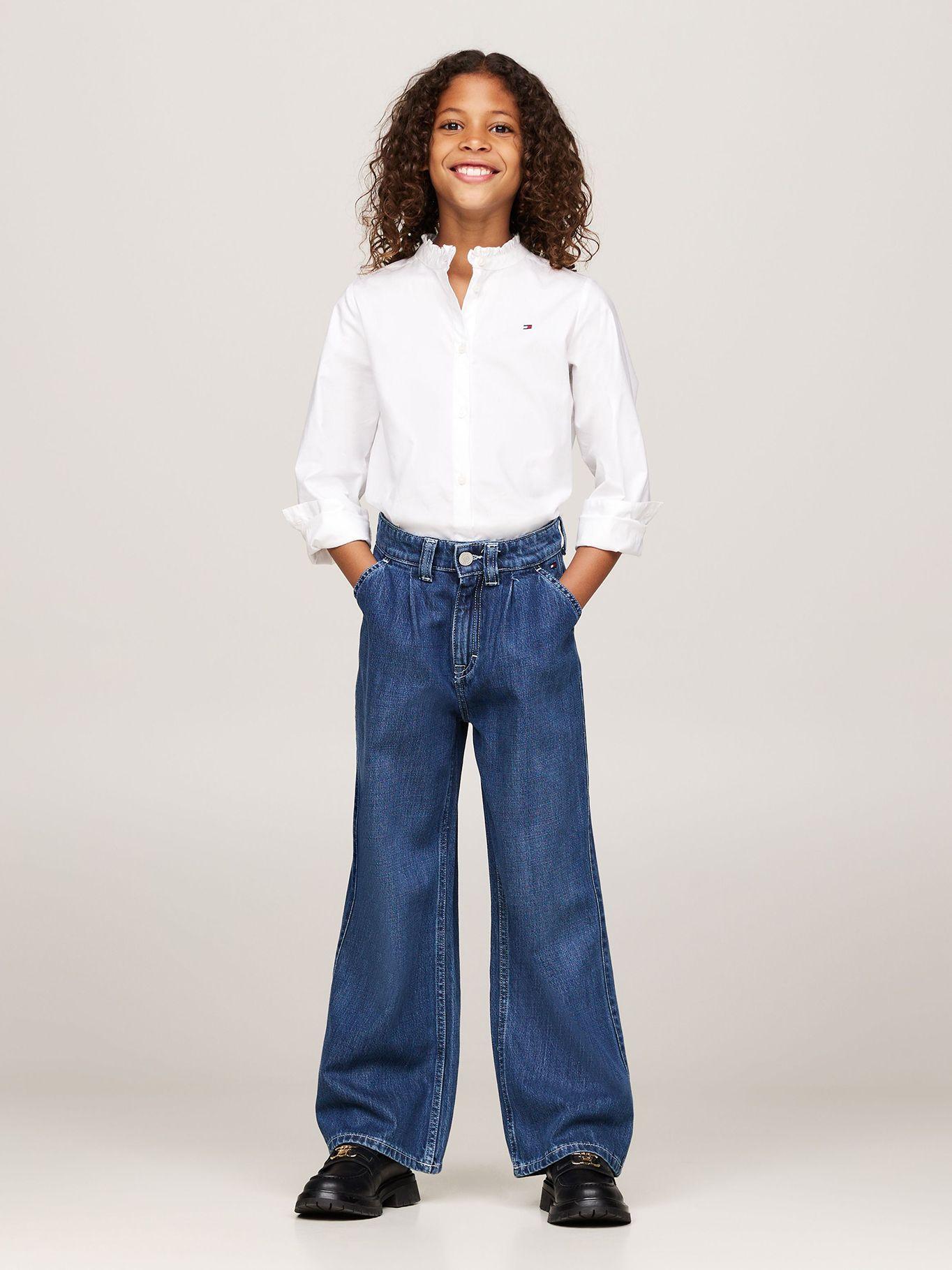 Jeans Mabel Pleats Azul Tommy Hilfiger-0