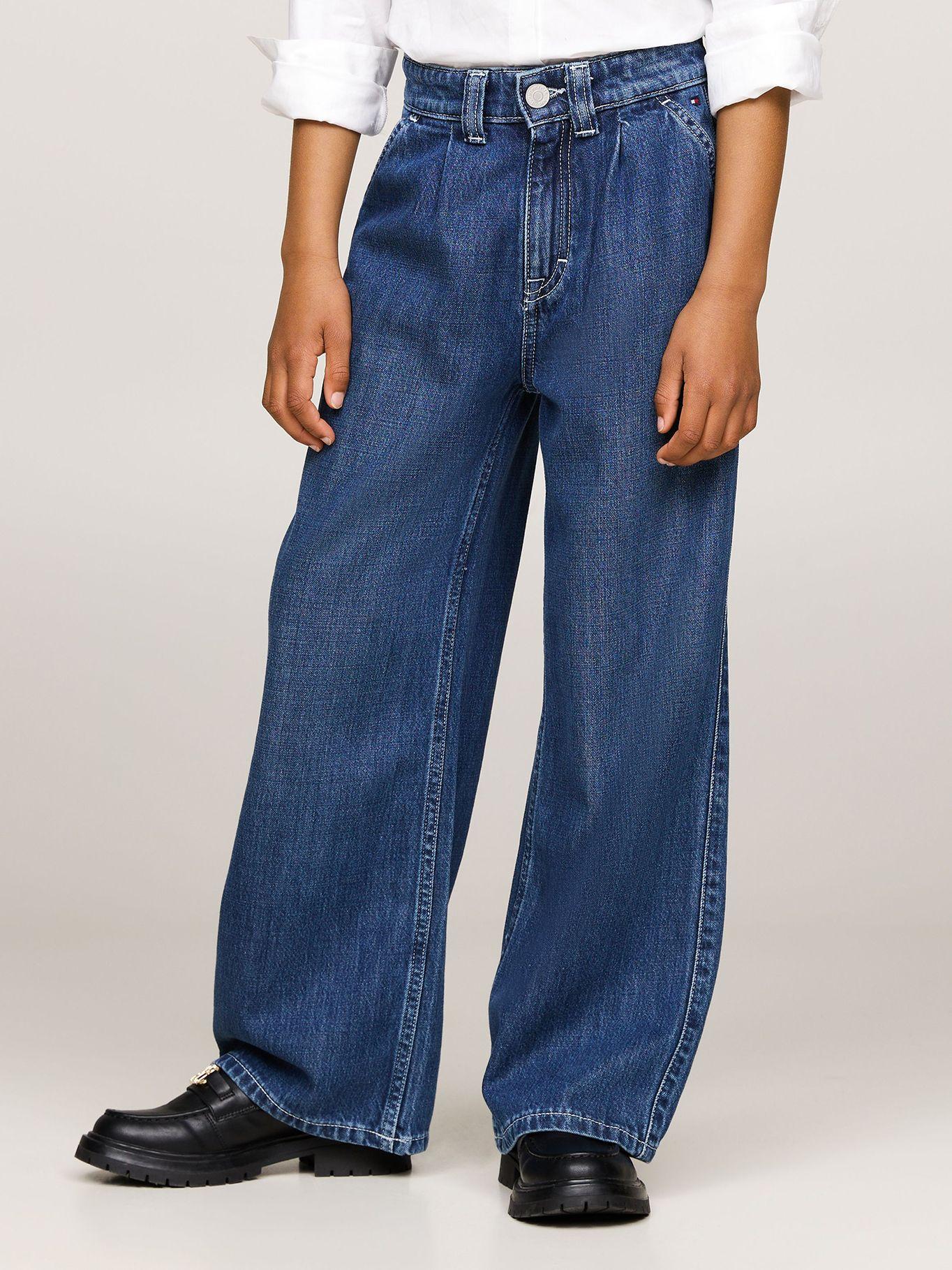 Jeans Mabel Pleats Azul Tommy Hilfiger-1