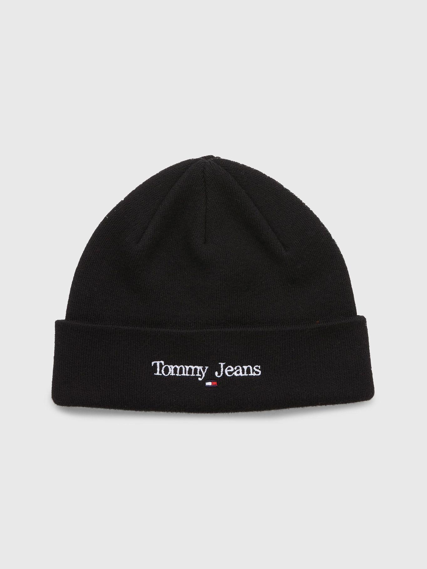 Gorro Beanie Con Logo  Negro Tommy Hilfiger-0