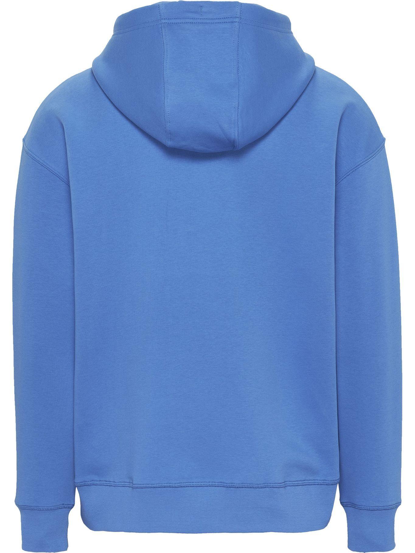 Polerón Hoodie Linear Logo Celeste Tommy Jeans-1