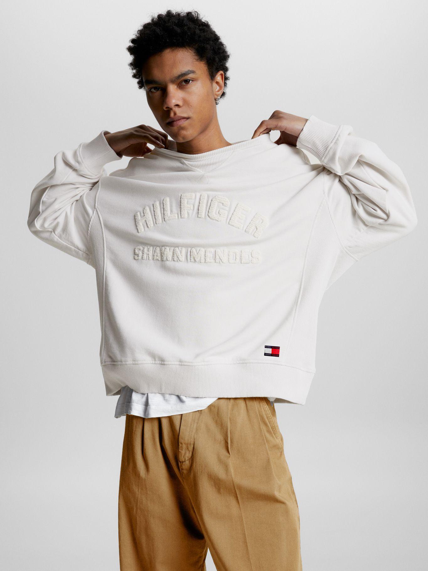 POLERÓN CON LOGO X SHAWN MENDES Blanco Tommy Hilfiger-0