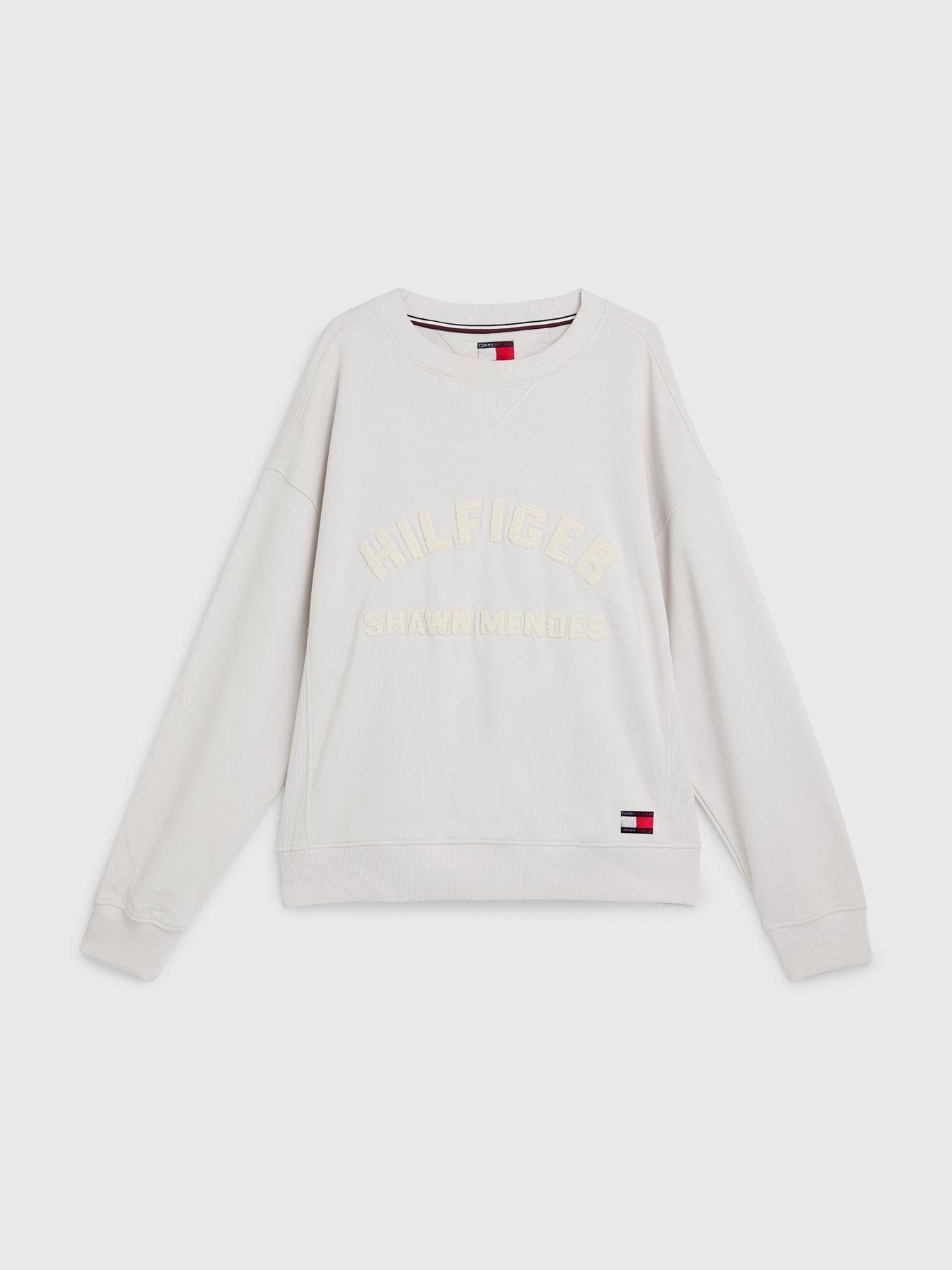 POLERÓN CON LOGO X SHAWN MENDES Blanco Tommy Hilfiger-6