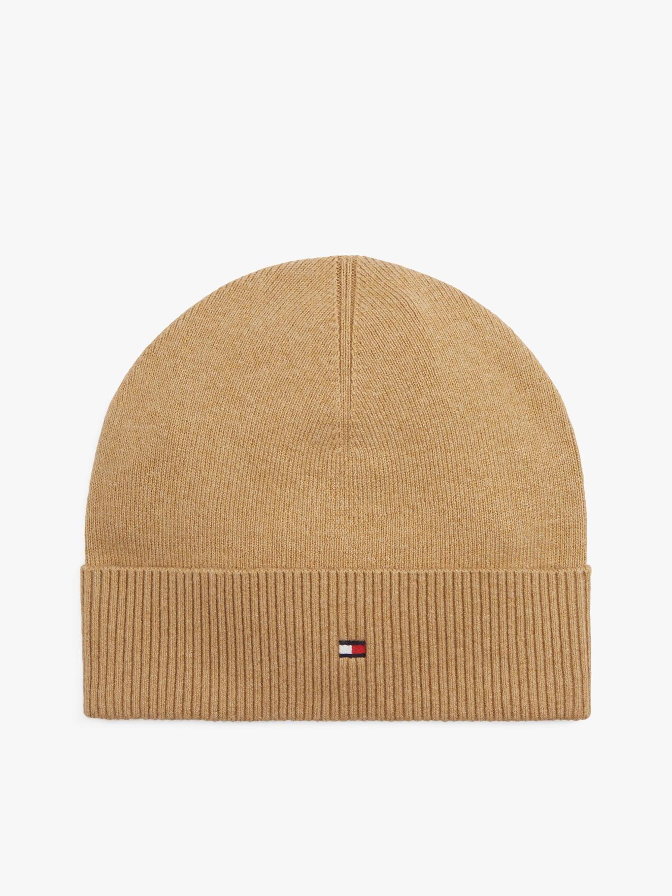Gorro Solid Con Logo Tommy Hilfiger Beige-0