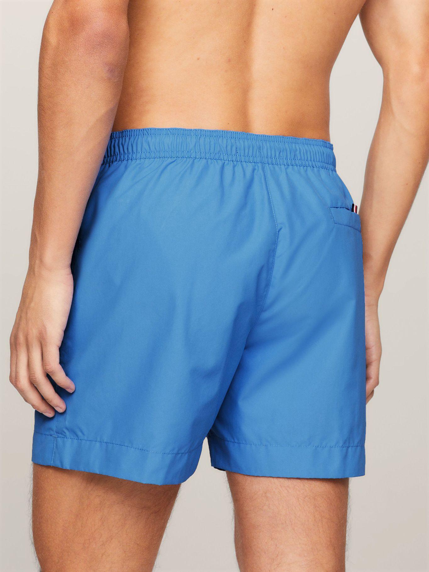 Traje De Baño De Largo/Medio Logo Azul Tommy Hilfiger-2