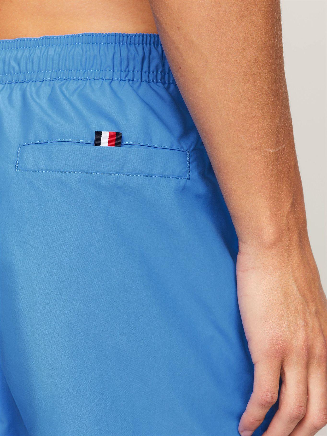 Traje De Baño De Largo/Medio Logo Azul Tommy Hilfiger-3