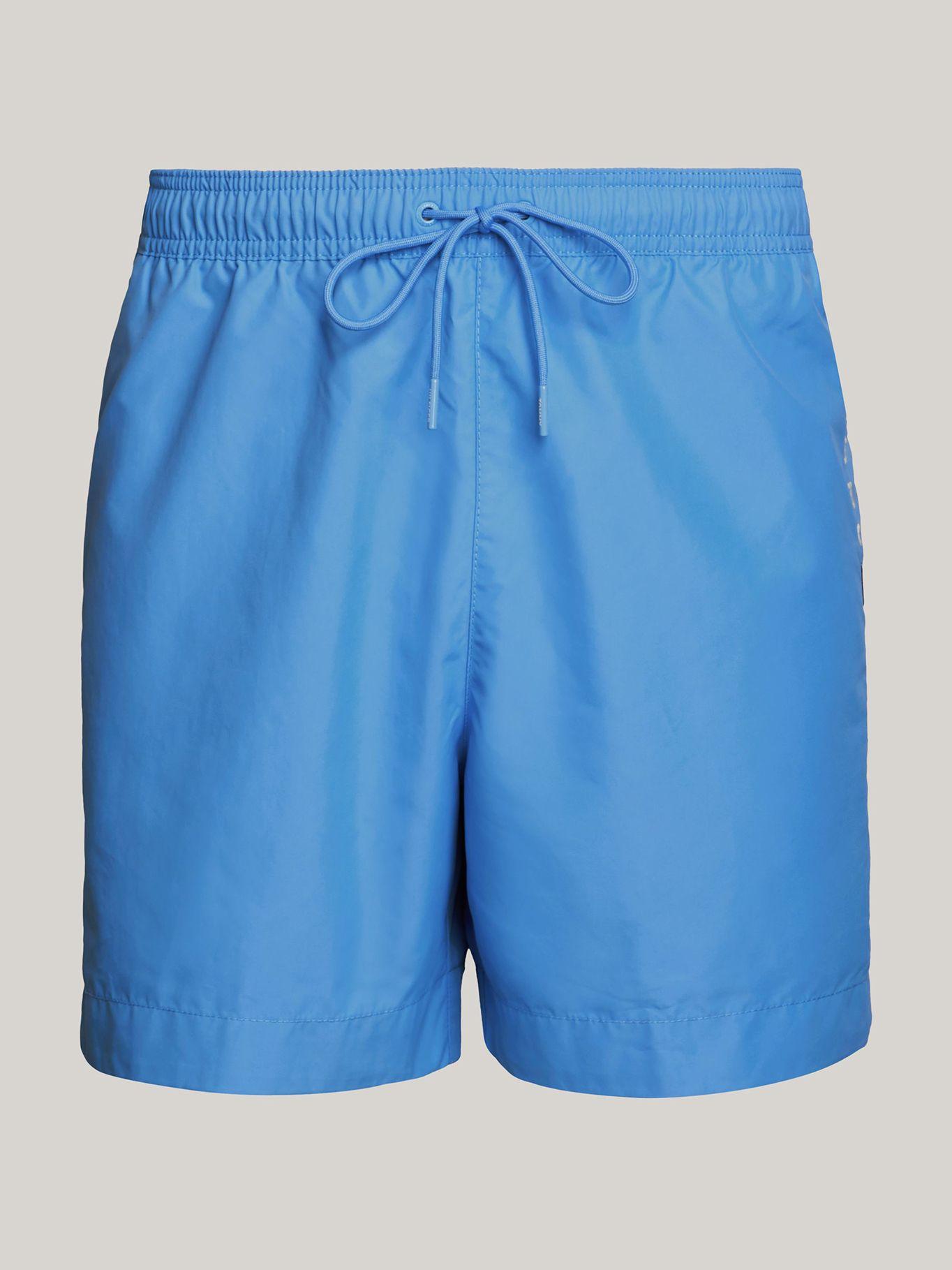 Traje De Baño De Largo/Medio Logo Azul Tommy Hilfiger-4