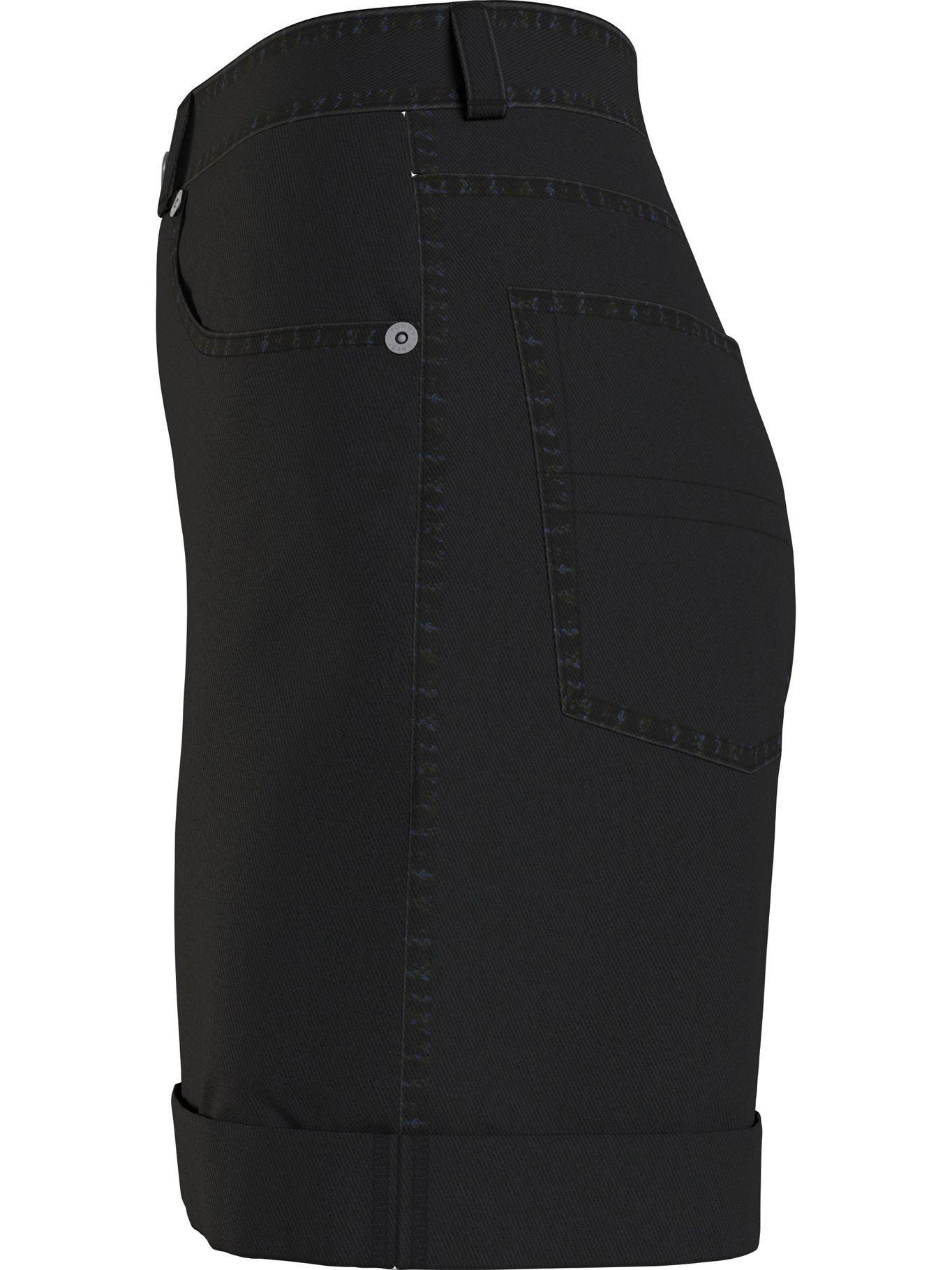 Short Mom Talle Alto Negro Tommy Hilfiger-2