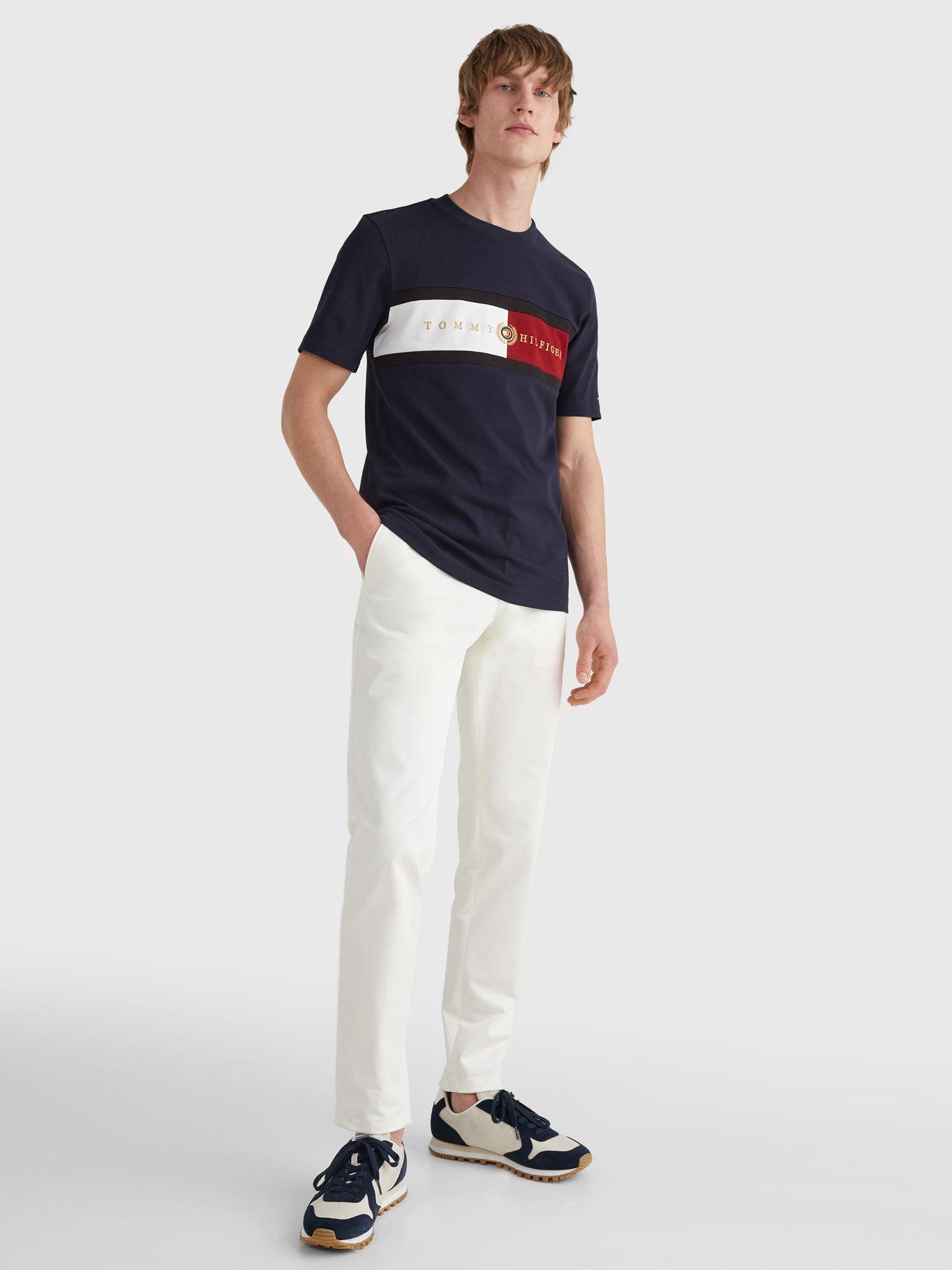Polera Icons Crest Logo Azul Tommy Hilfiger-0