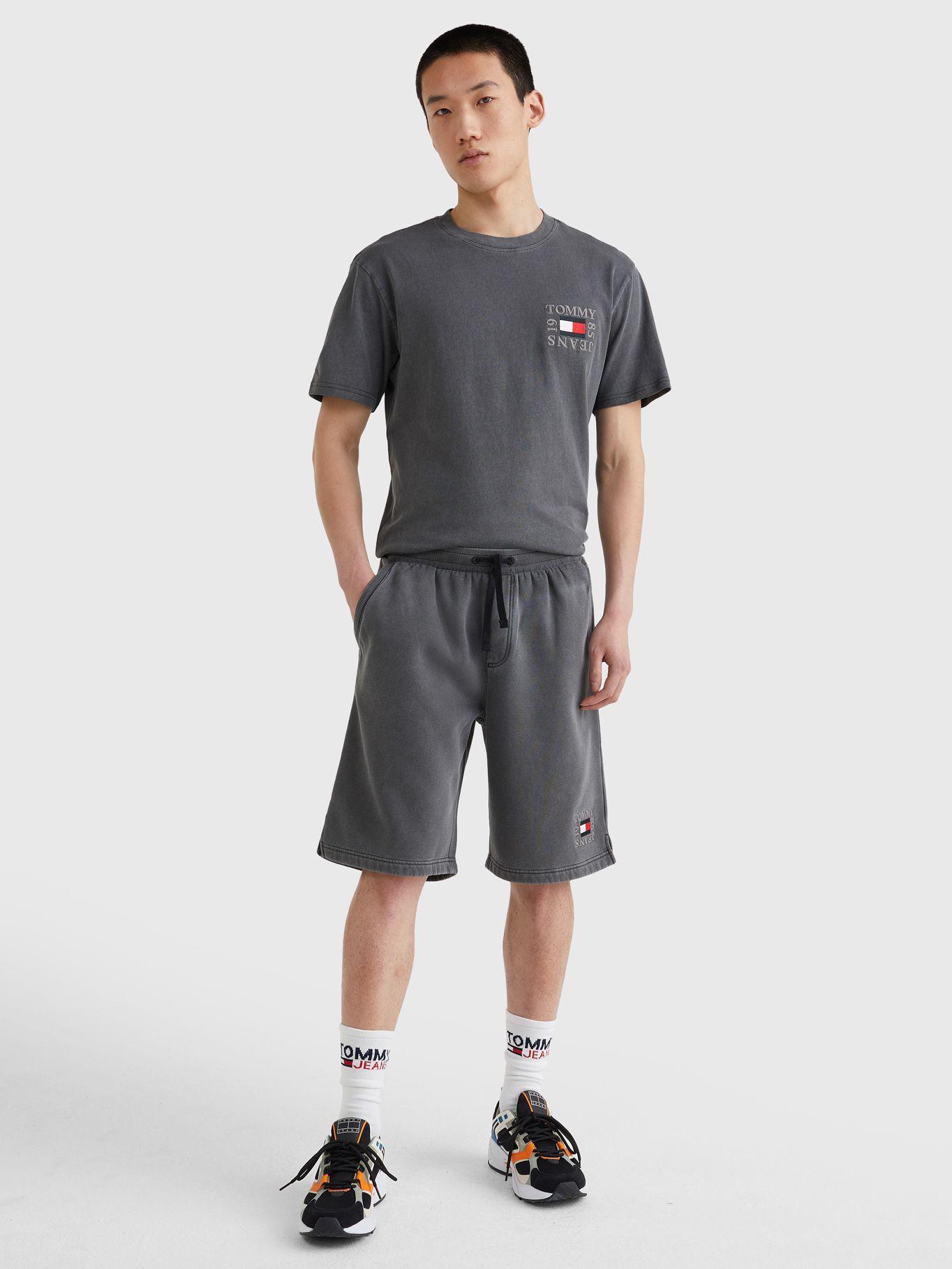 Shorts Cotton Estilo Bascket Negro Tommy Jeans JN2-0