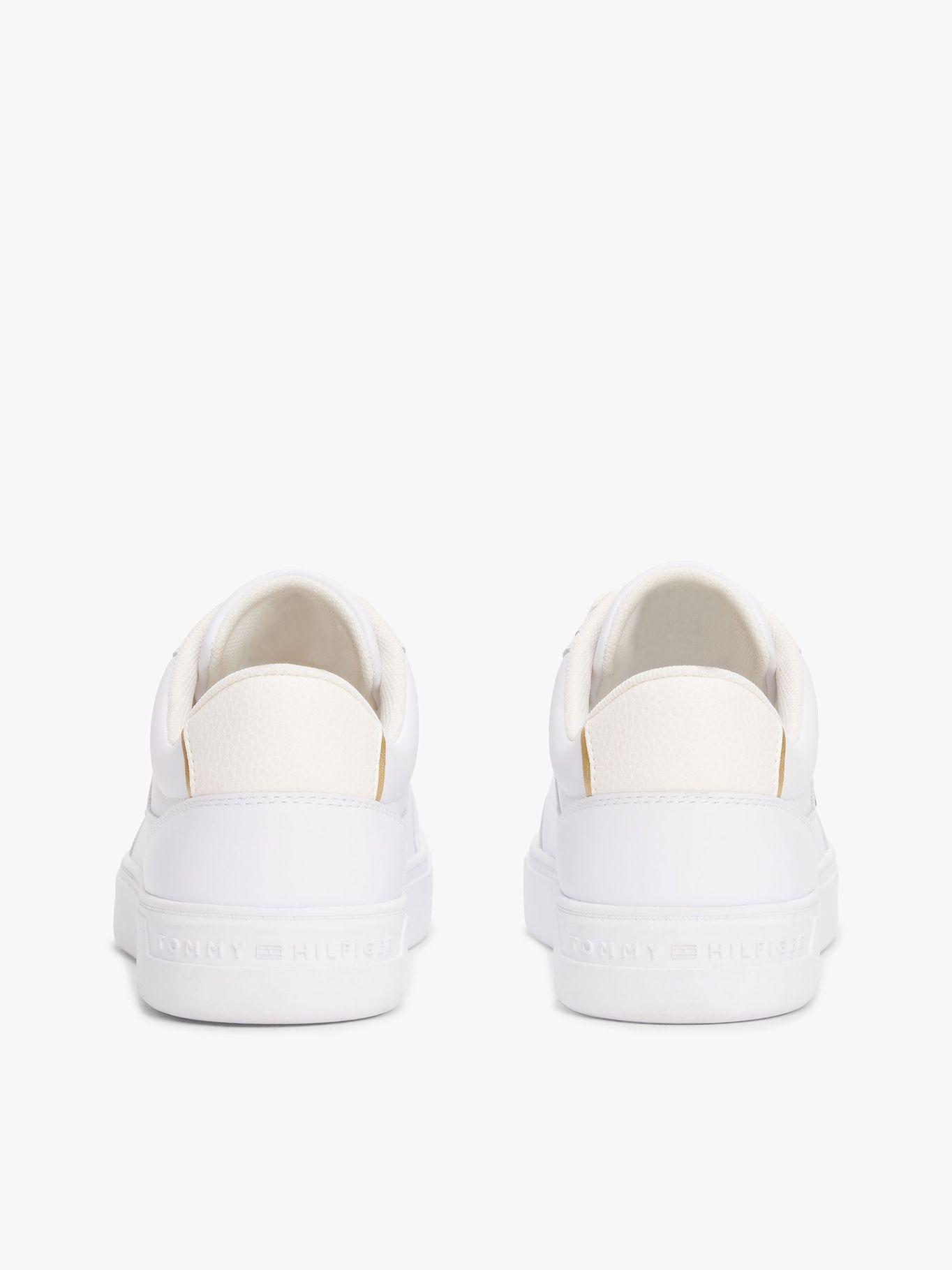 Zapatillas Essential Chic De Cuero Blanco Tommy Hilfiger-1