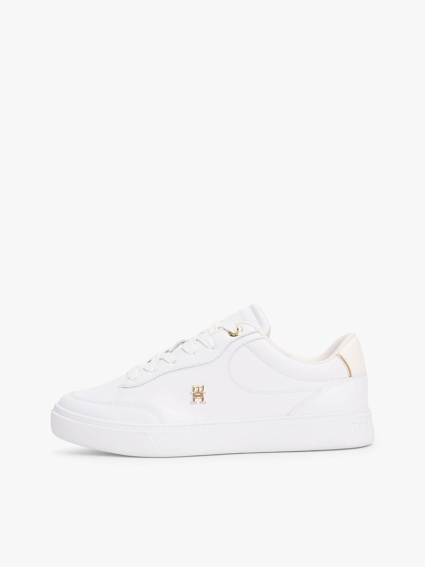 Zapatillas Essential Chic De Cuero Blanco Tommy Hilfiger-5