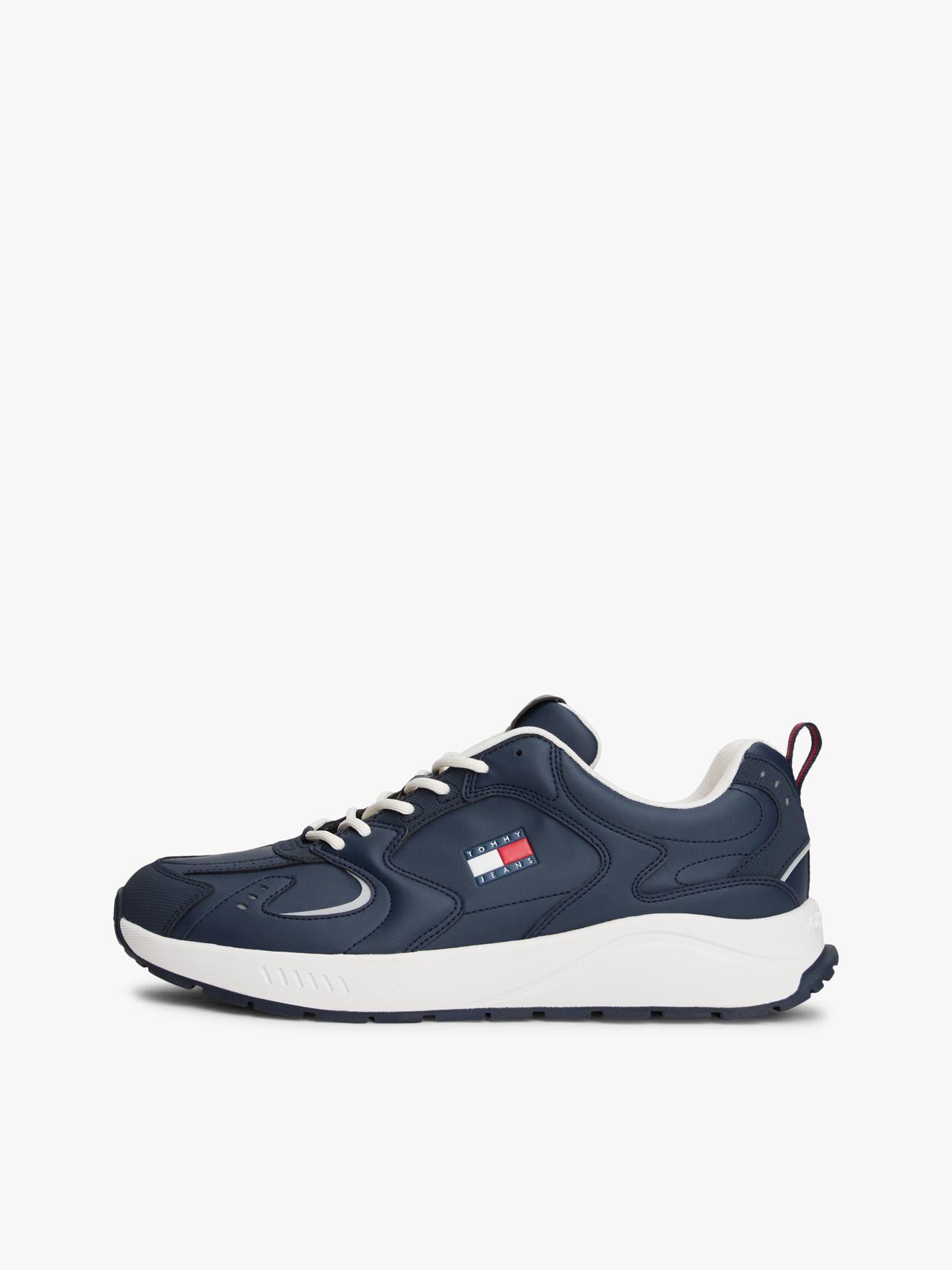 Zapatillas Runner Suela Dentada Azul Tommy Jeans-6