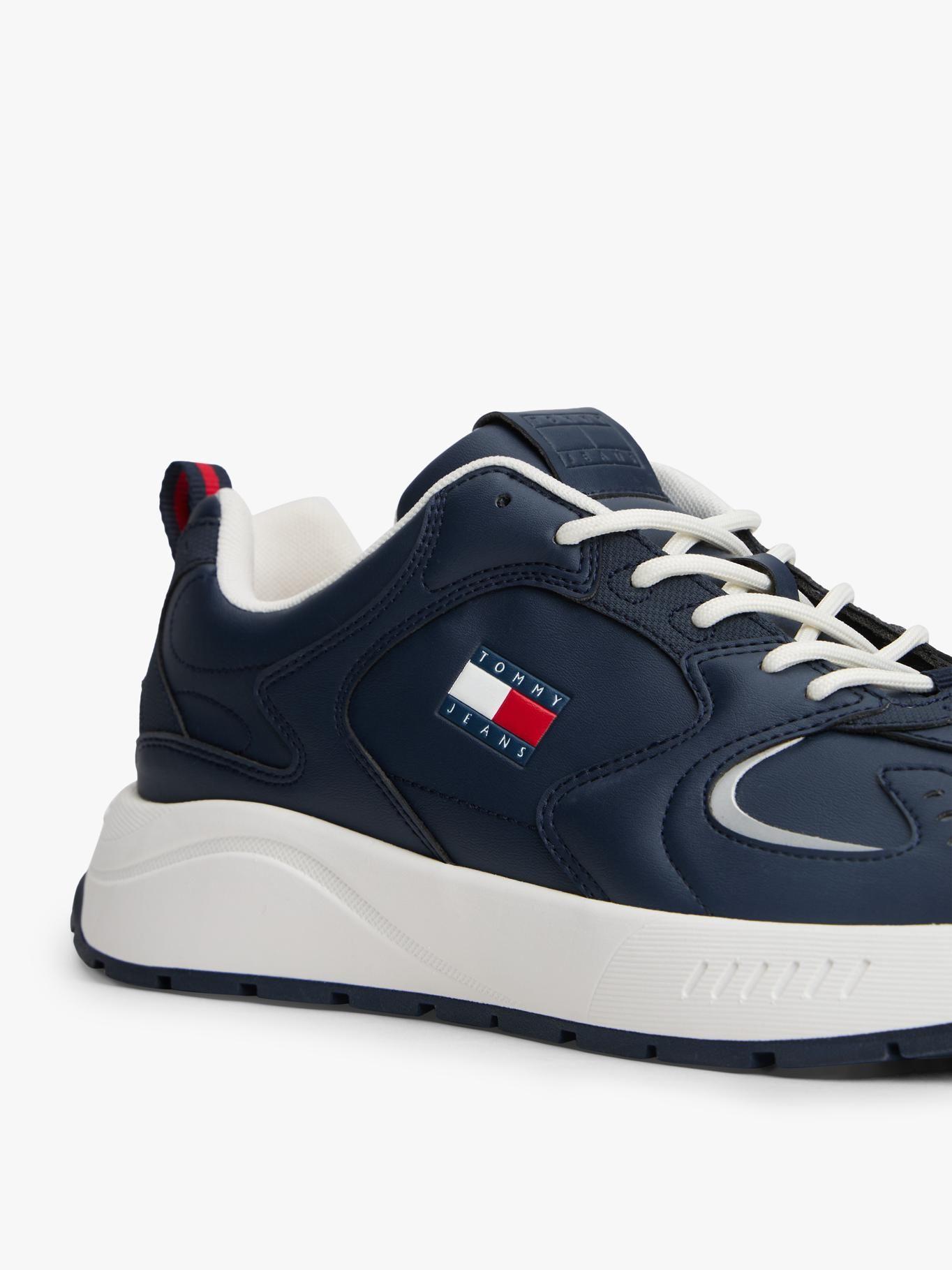 Zapatillas Runner Suela Dentada Azul Tommy Jeans-7