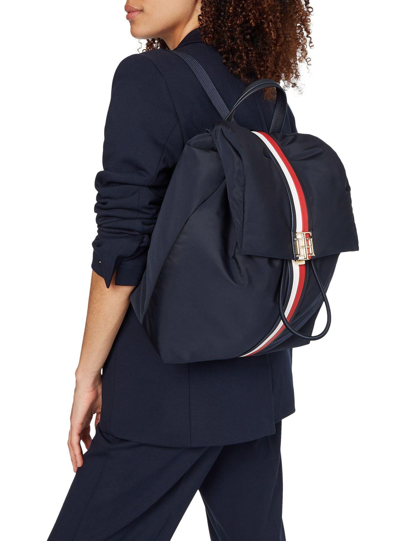 Mochila Monogram Stripe Azul Tommy Hilfiger-3
