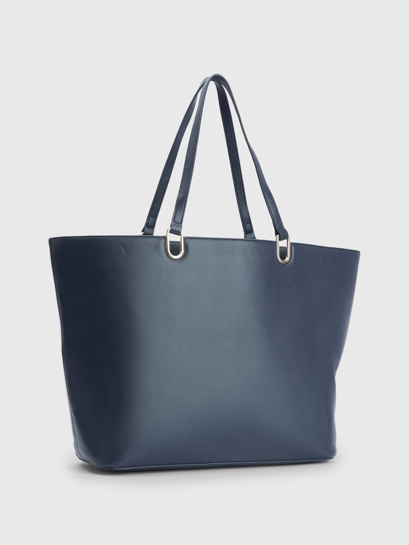 Tote Monogram Solid Azul Tommy Hilfiger-4