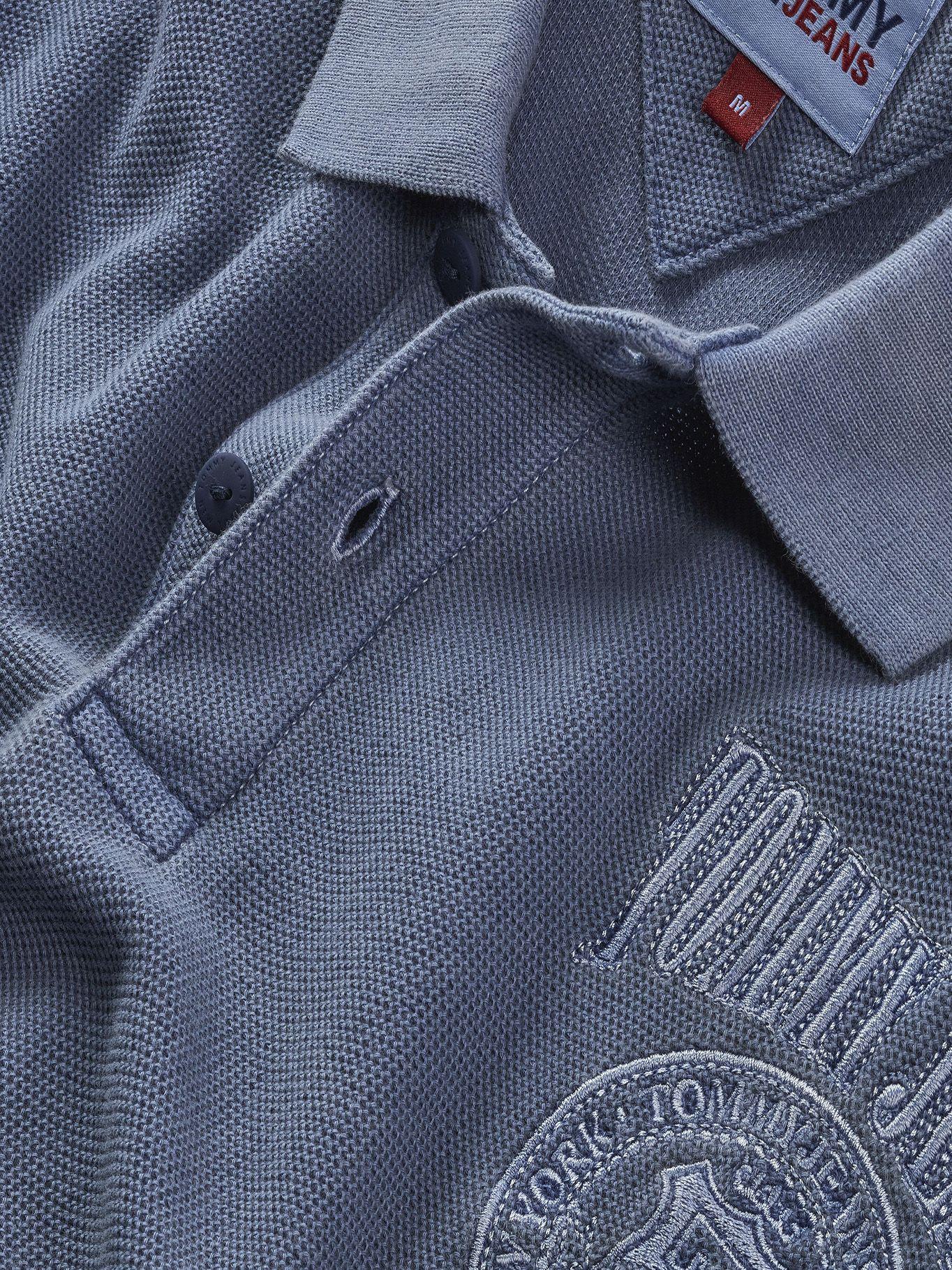 Polo Relaxed Varsity Con Logo Azul Tommy Hilfiger-2