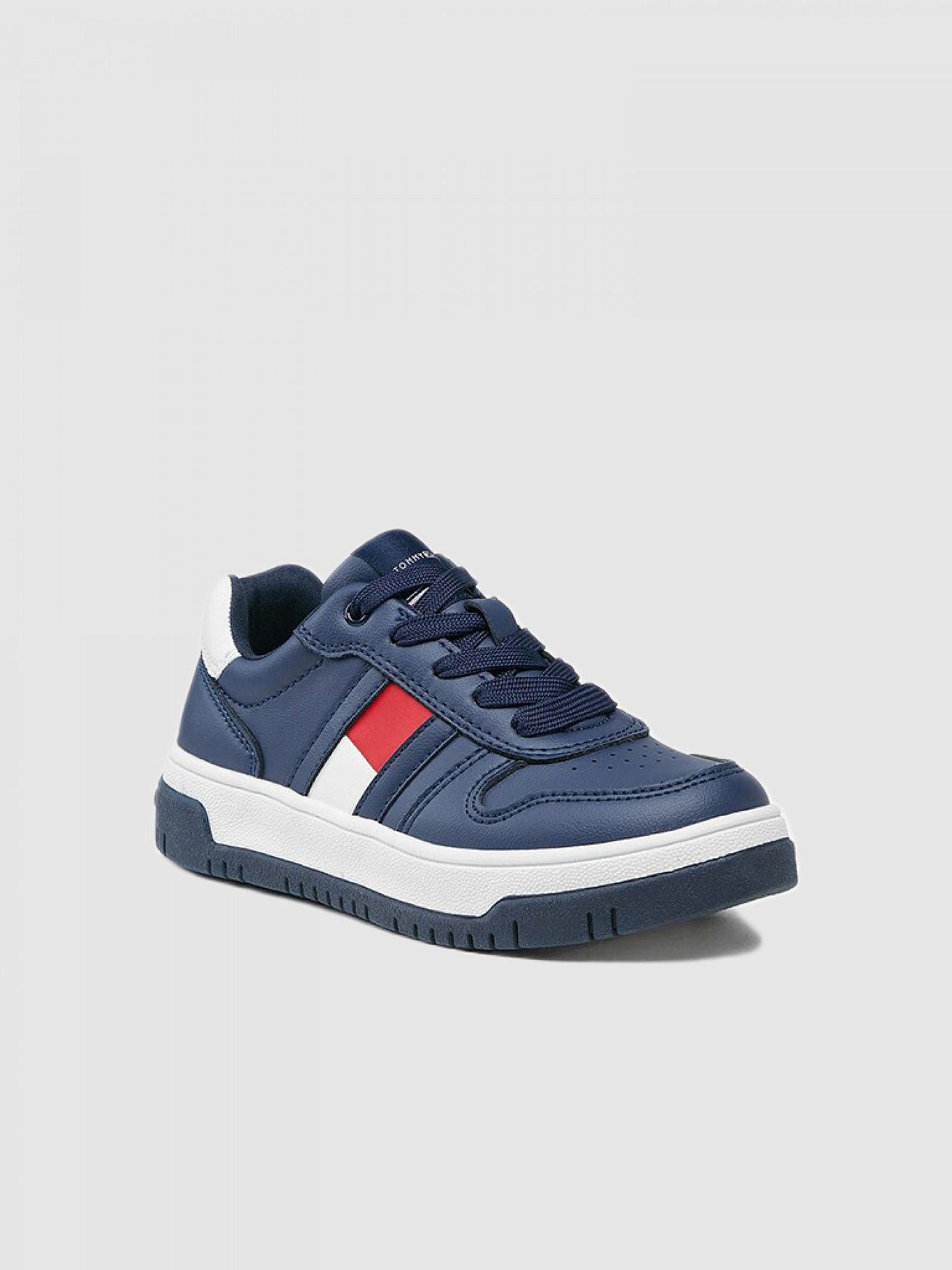 ZAPATILLAS CASUALES CORDONES AZUL TOMMY HILFIGER-0