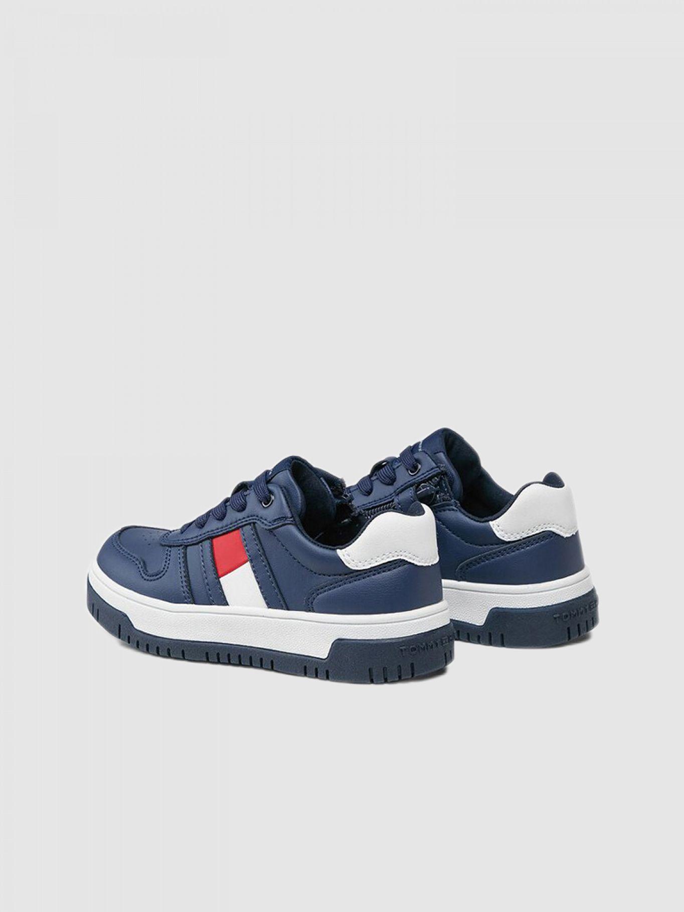 ZAPATILLAS CASUALES CORDONES AZUL TOMMY HILFIGER-1