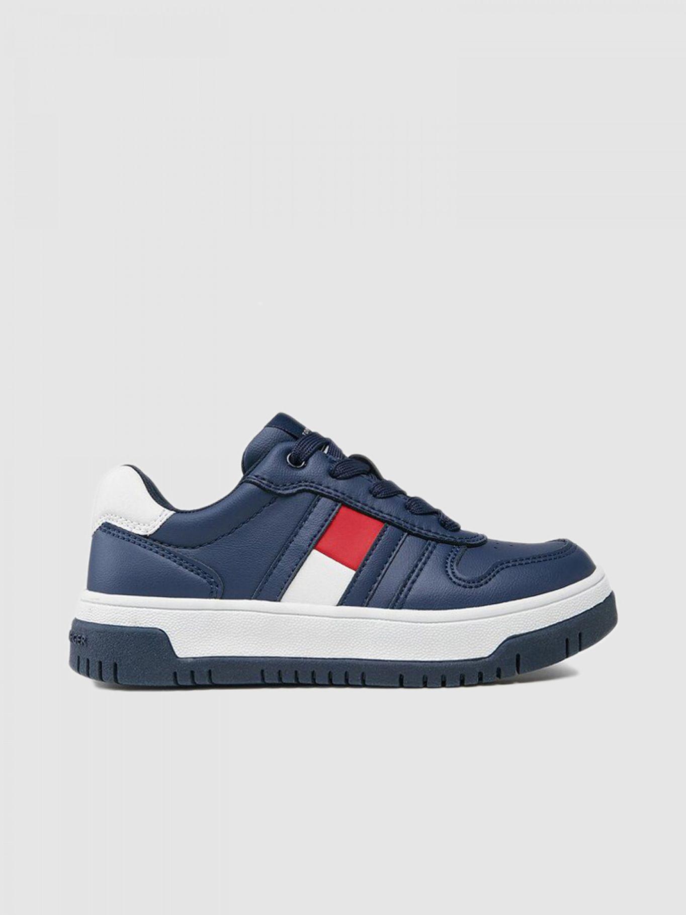ZAPATILLAS CASUALES CORDONES AZUL TOMMY HILFIGER-3
