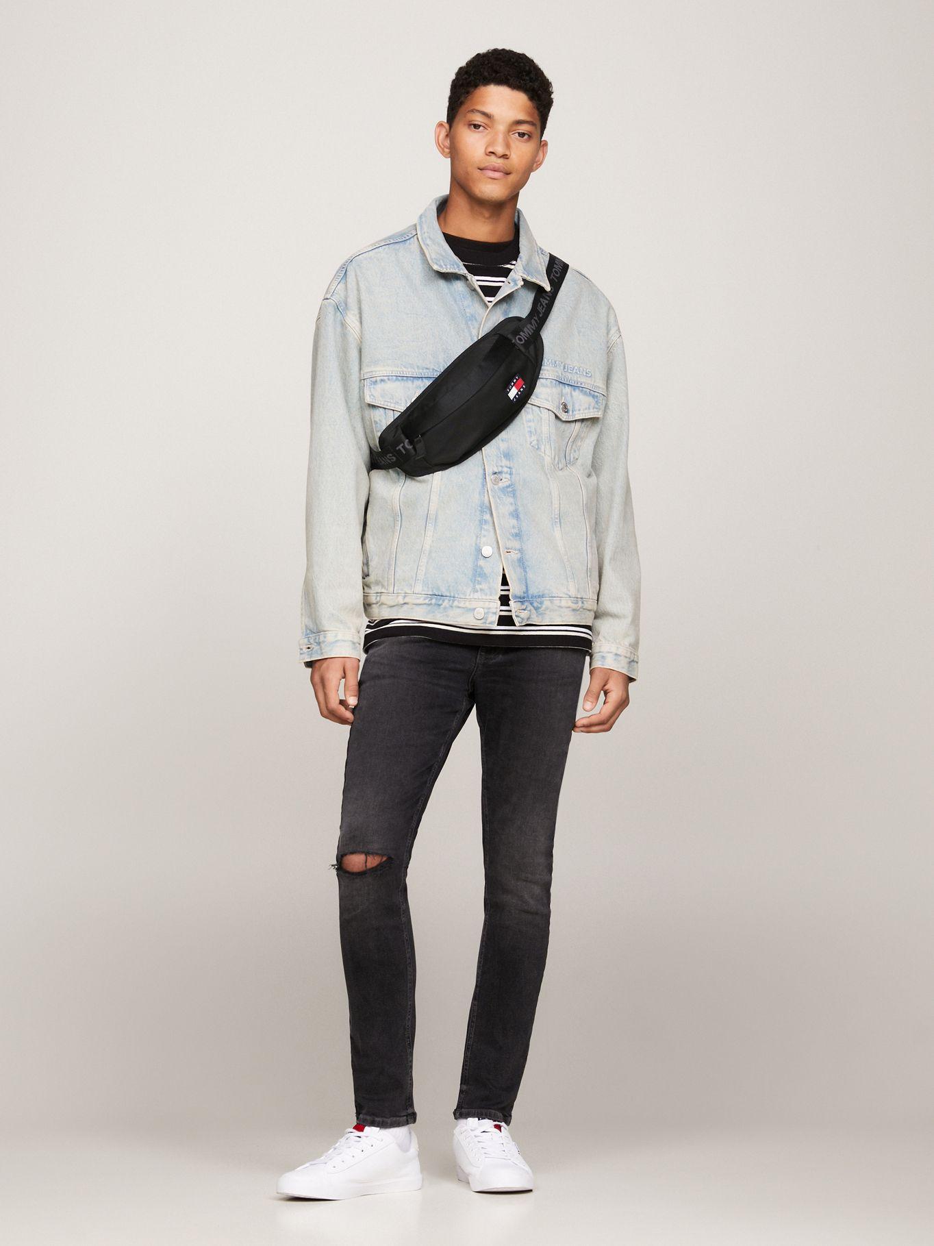 Banano Hombre Essential Daily Negro Tommy Hilfiger-1