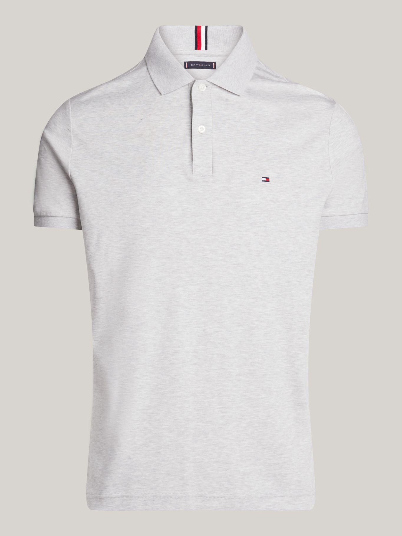 Polo Essential Liquid Cotton Blanco Tommy Hilfiger-4