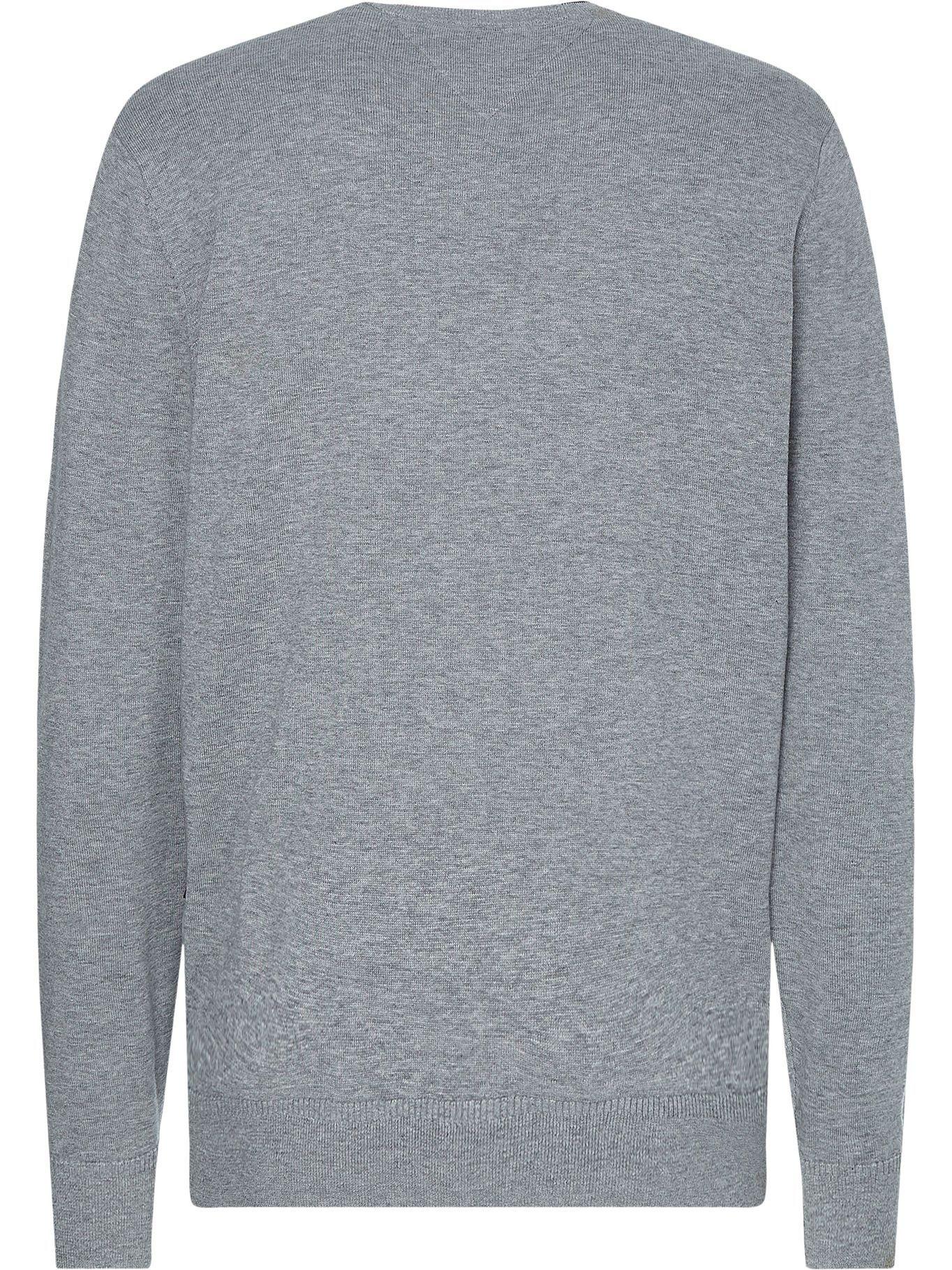 Sweater Pima Cotton Gris Tommy Hilfiger F2-1
