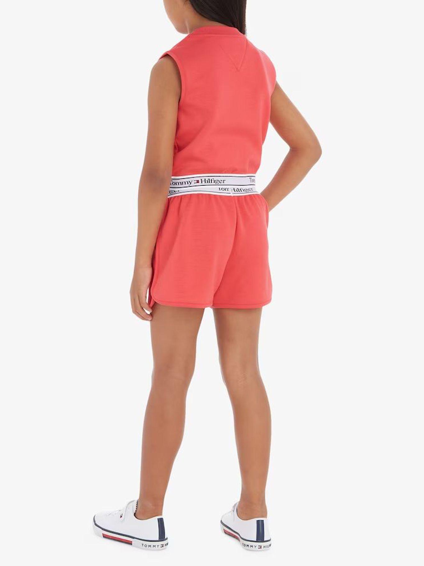 Polera Sin Mangas Y Shorts Rosado Tommy Hilfiger-1