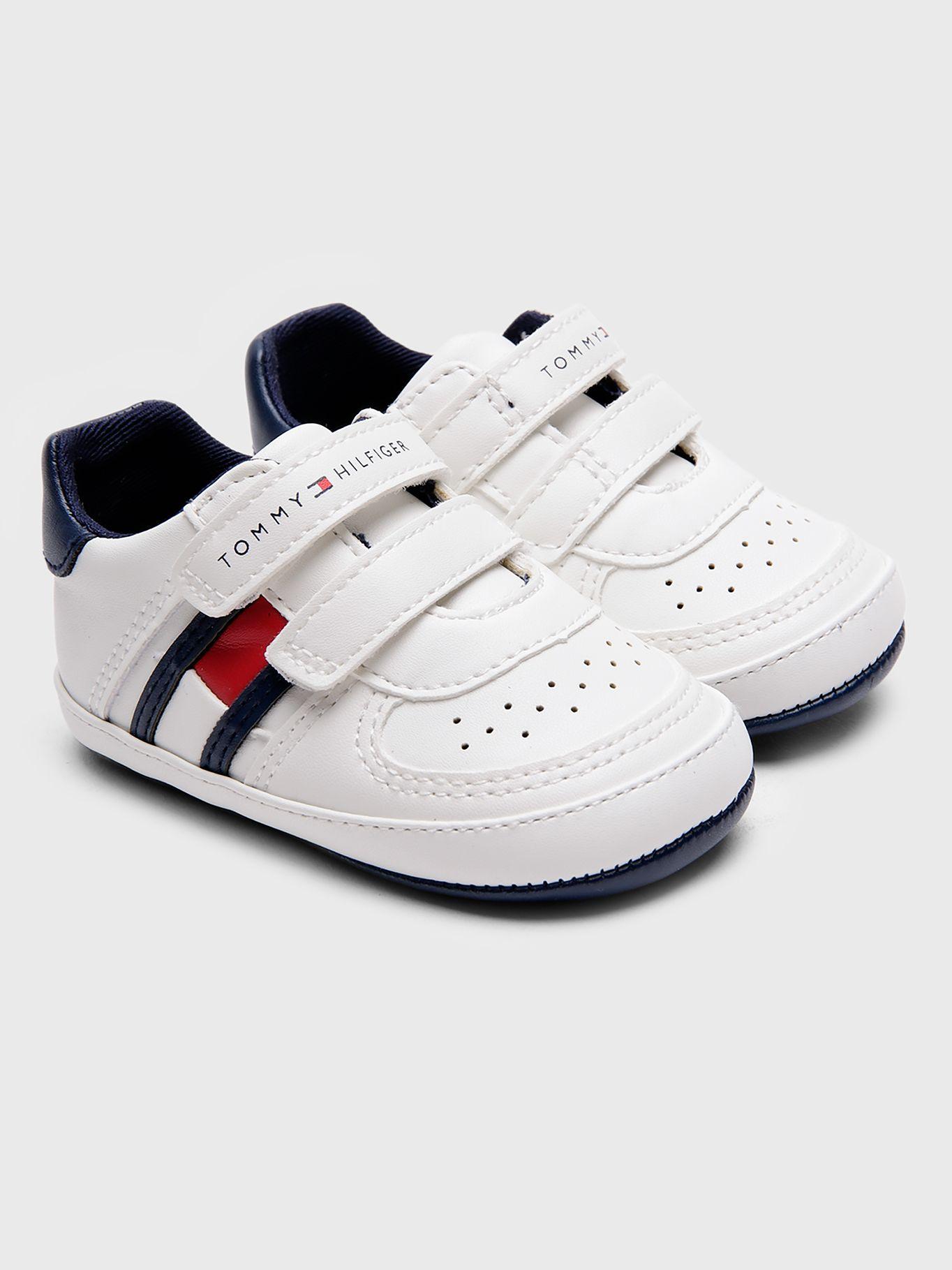Zapatillas Con Velcro Logo Blanco Tommy Hilfiger-0