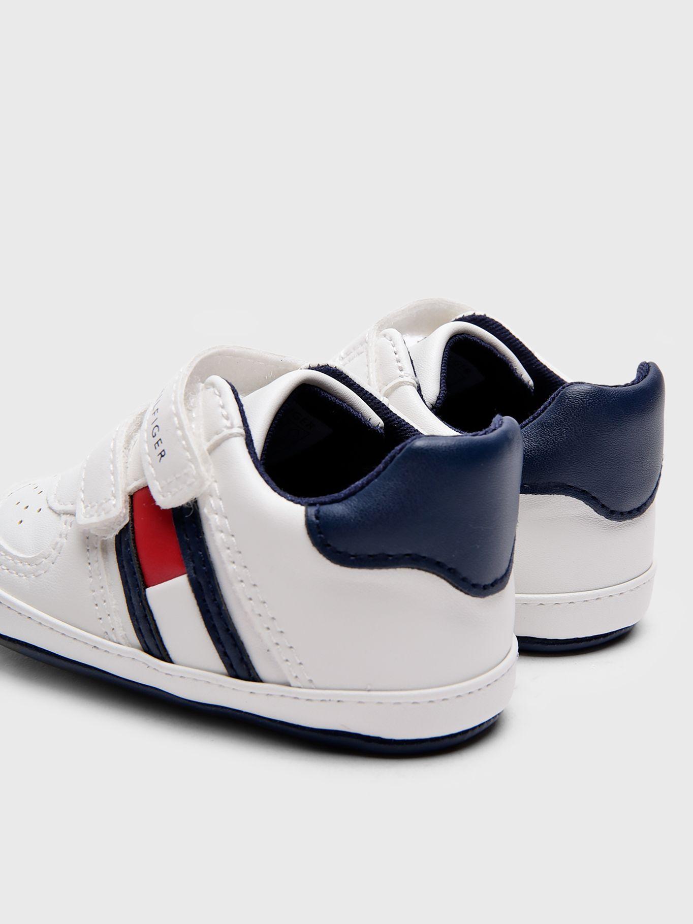 Zapatillas Con Velcro Logo Blanco Tommy Hilfiger-3