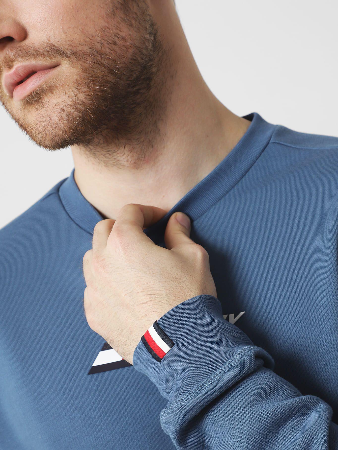 Polerón Sport Essential C-Neck Azul Tommy Hilfiger-4