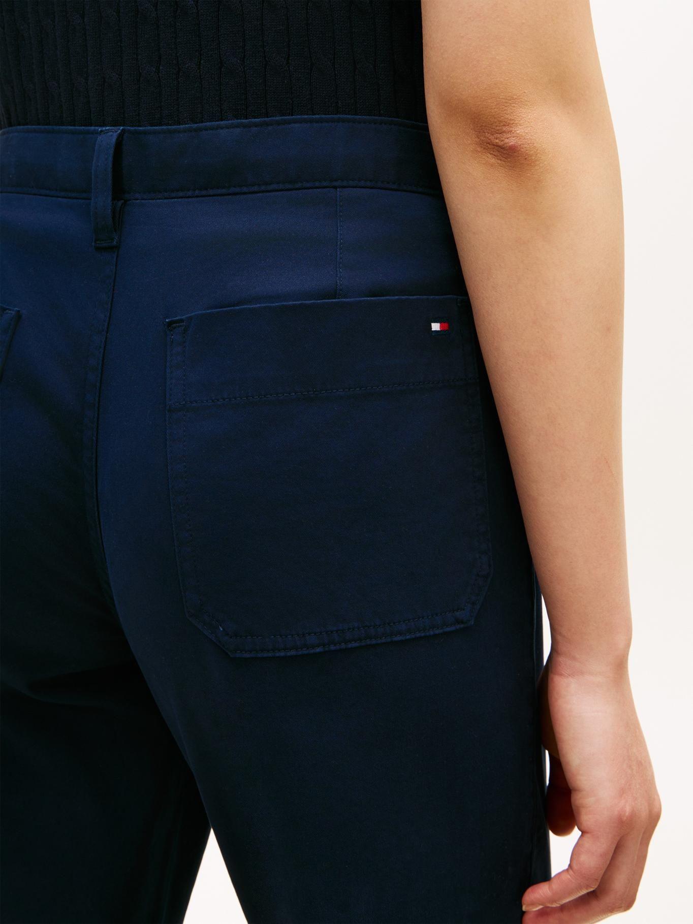 Pantalón Twill Con Bolsillos-3