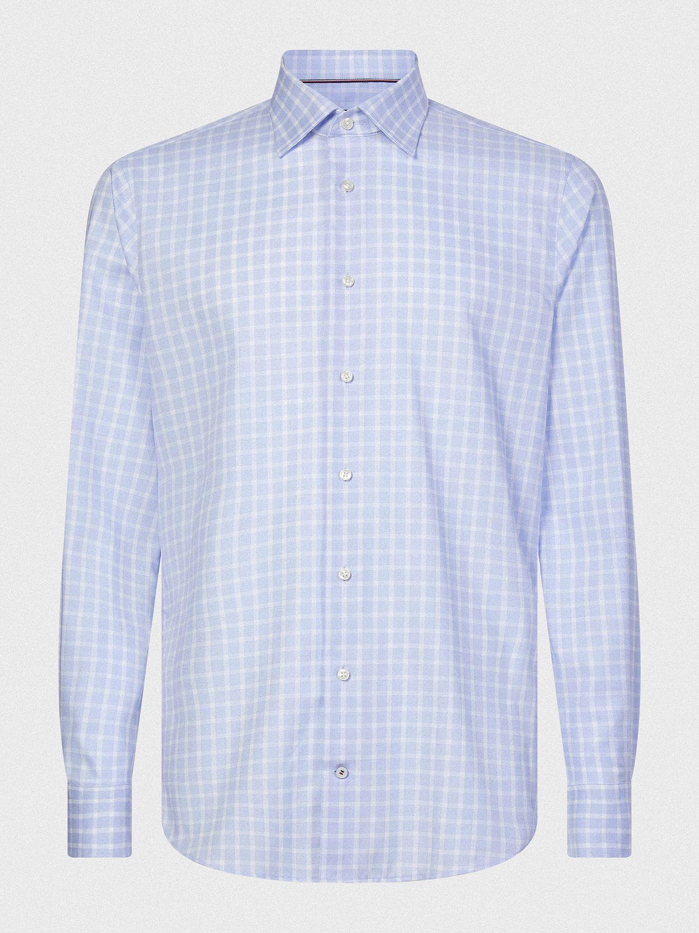 Camisa Flex Non Iron Celeste Tommy Hilfiger A2-3