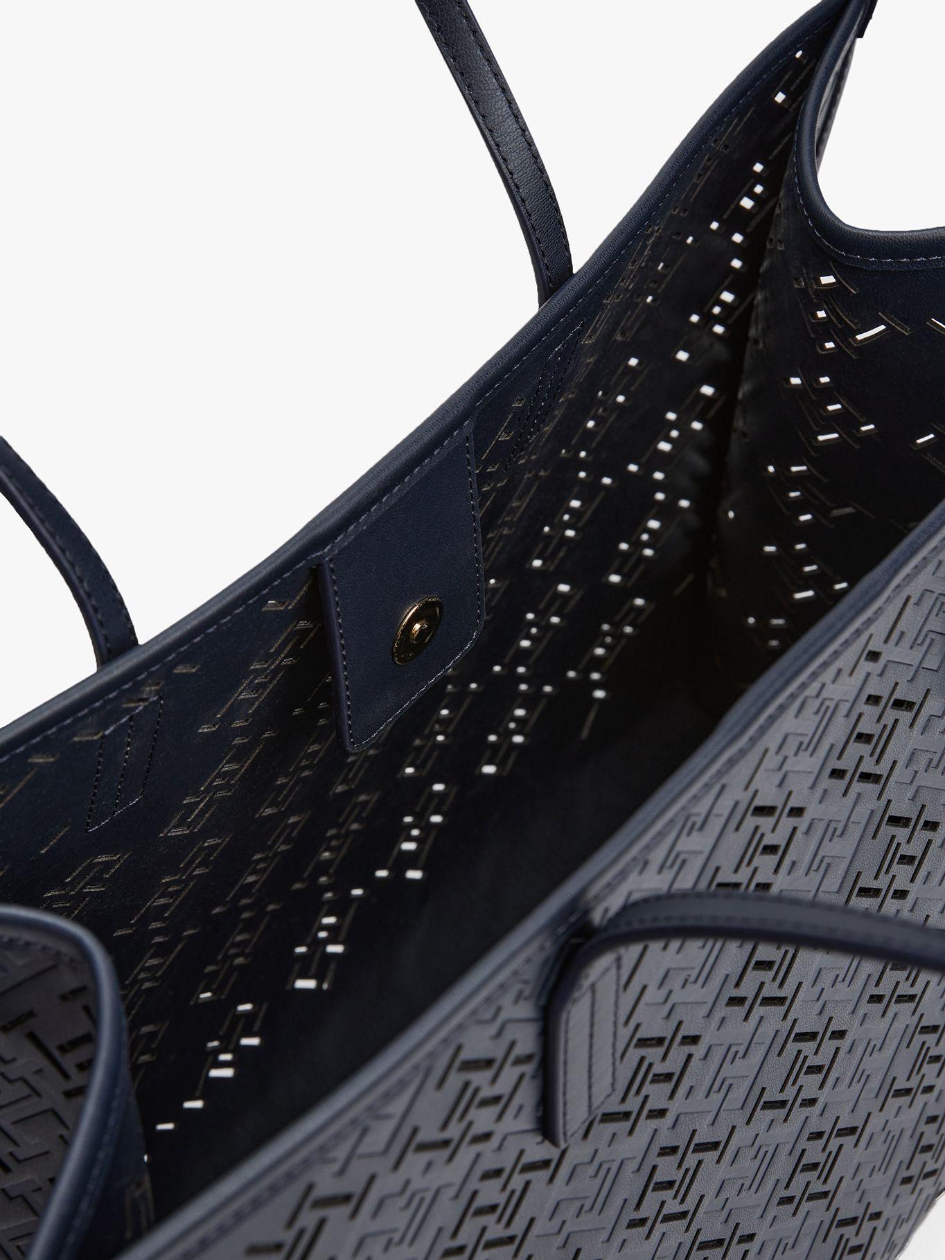 Tote City Monogram Azul Tommy Hilfiger-3