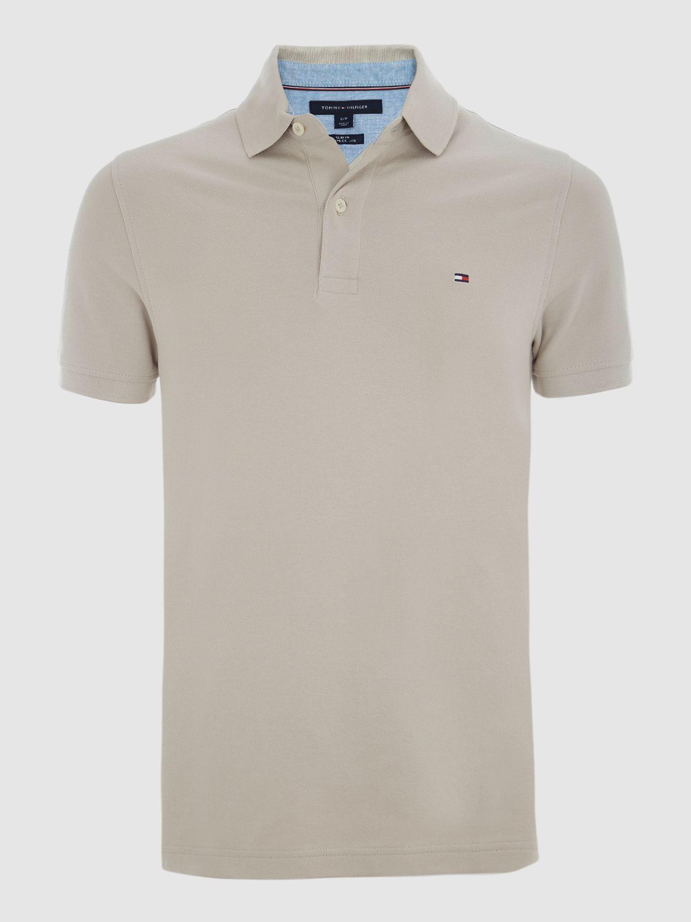 Polo Classics De Algodón Café Tommy Hilfiger-0